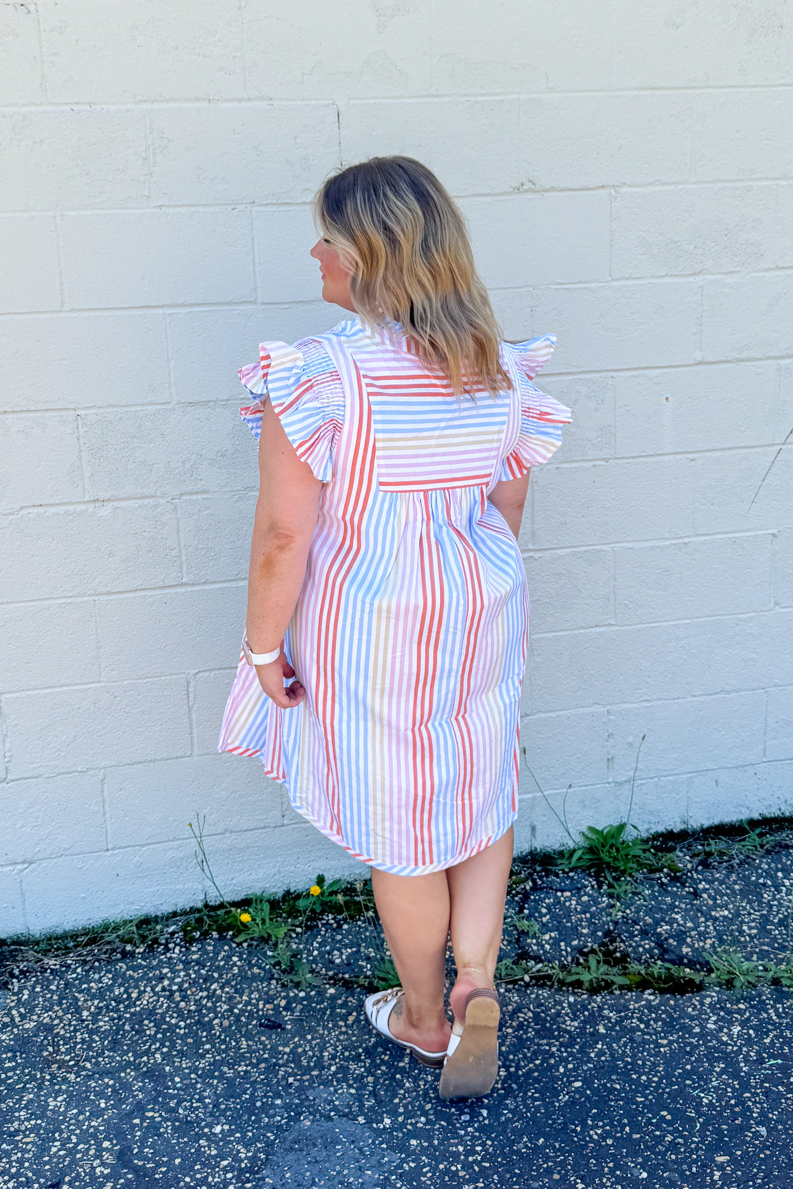The Sunshine Stripe Dress