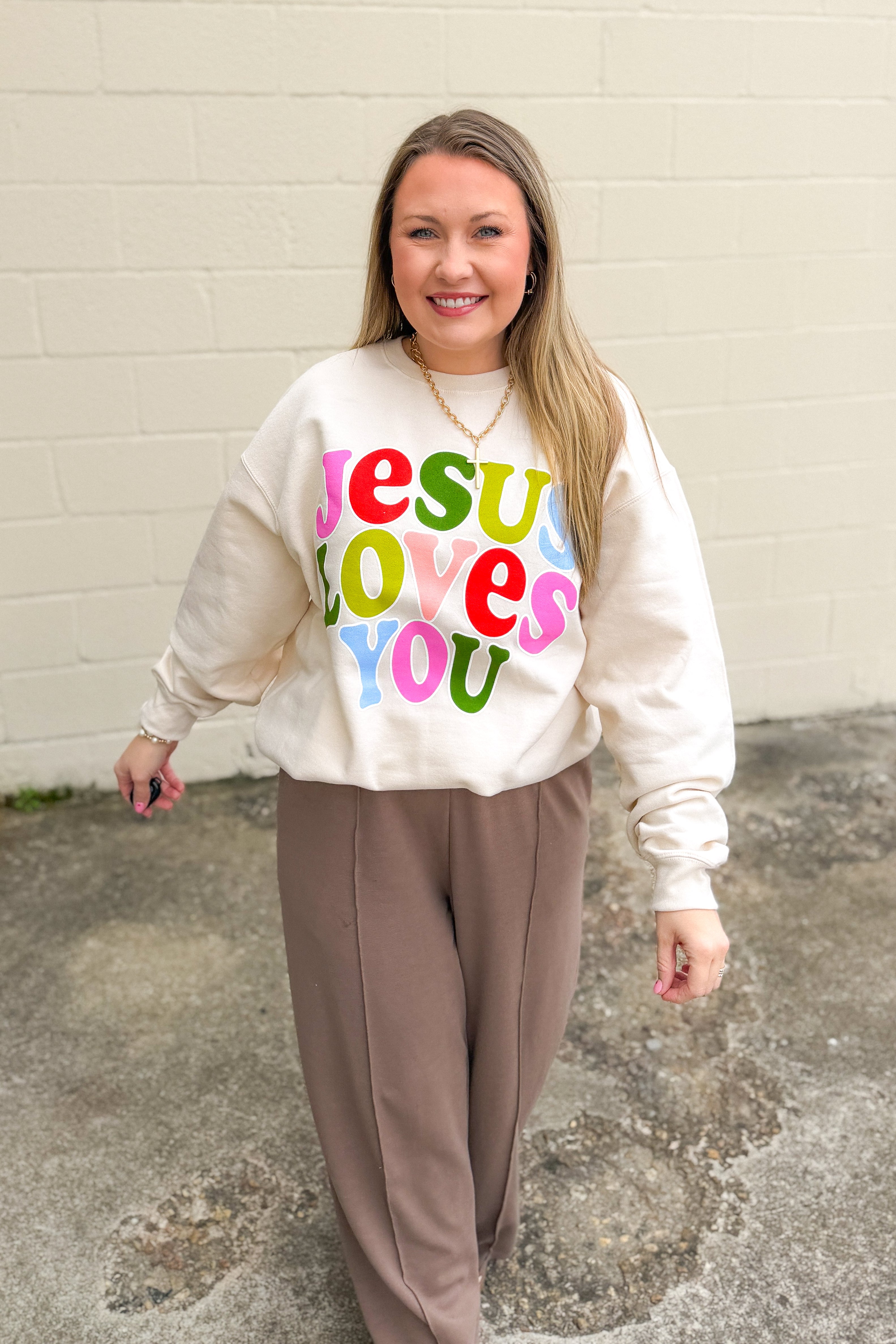Jesus Loves You Sweatshirt