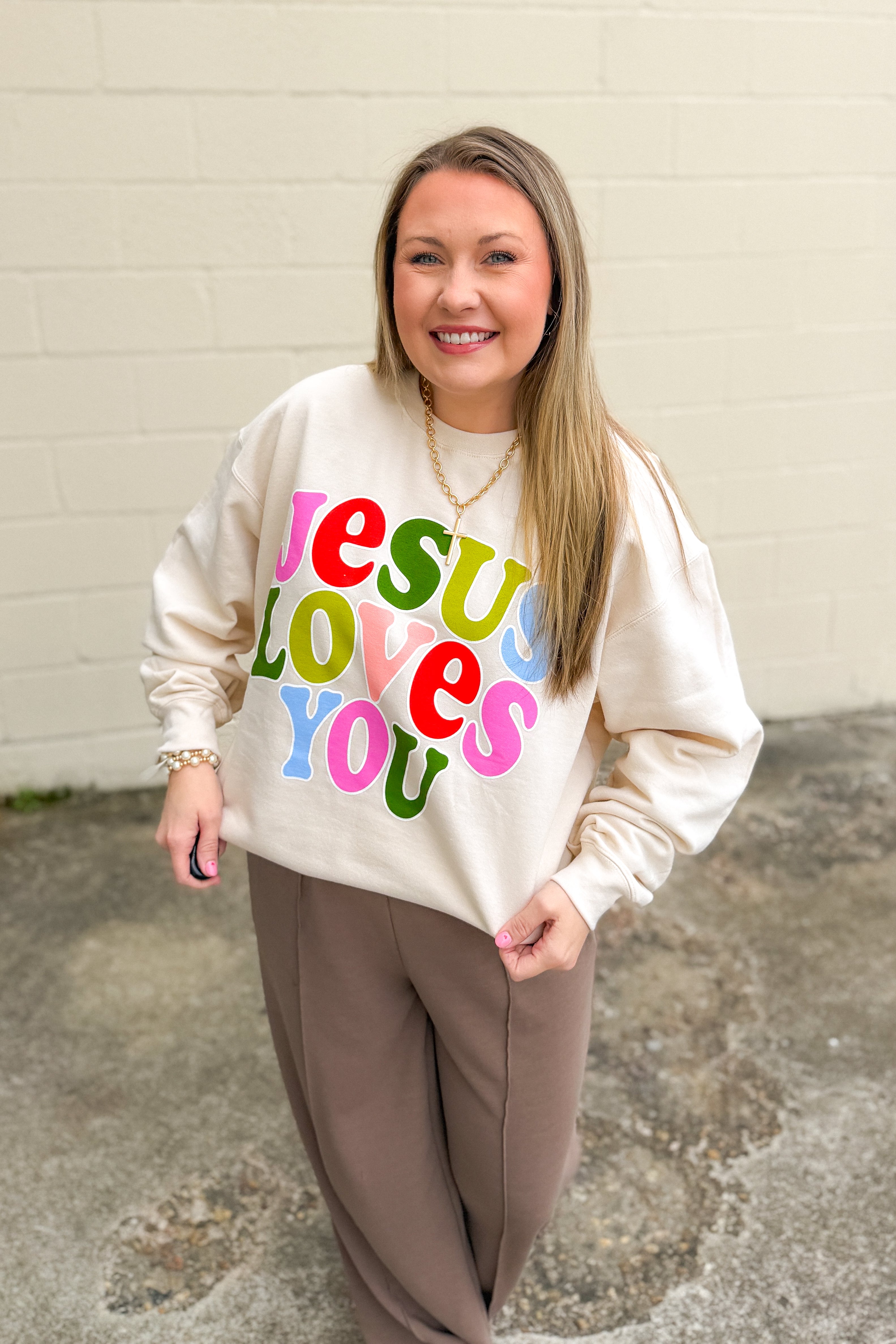 Jesus Loves You Sweatshirt