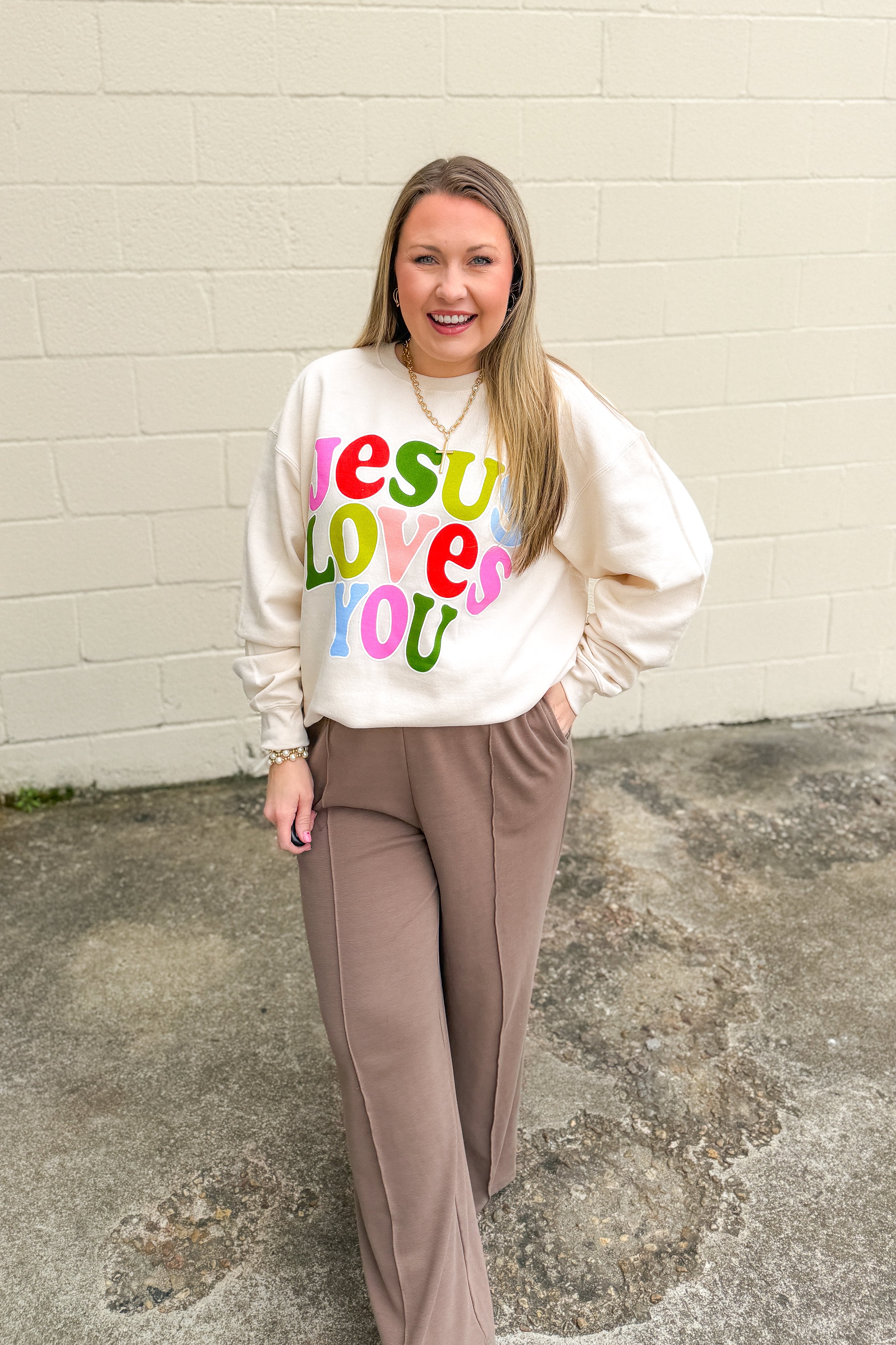 Jesus Loves You Sweatshirt