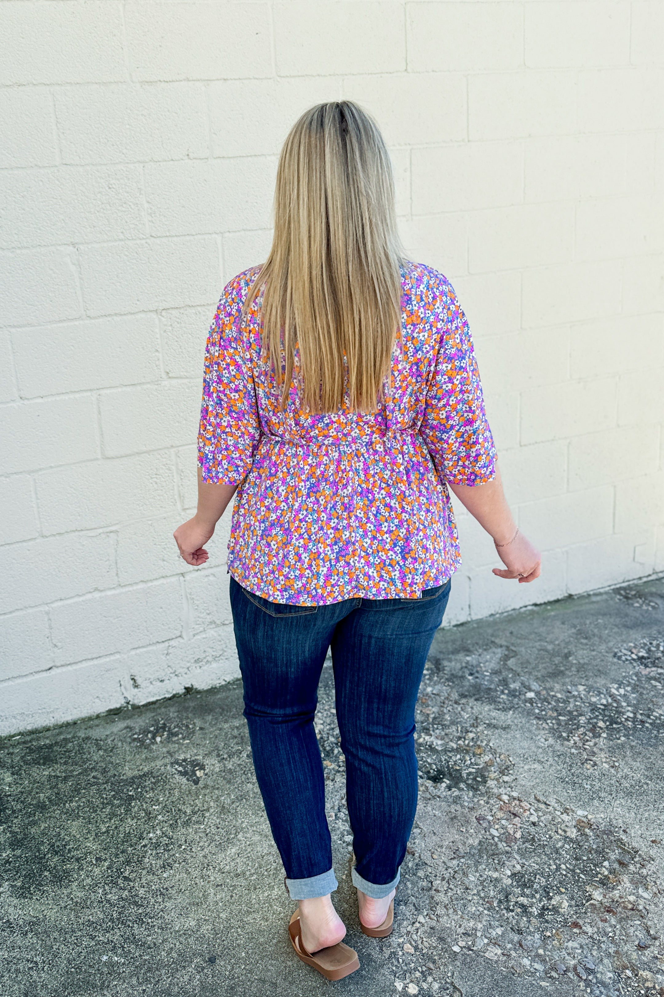 New Growth Floral Dreamer Top