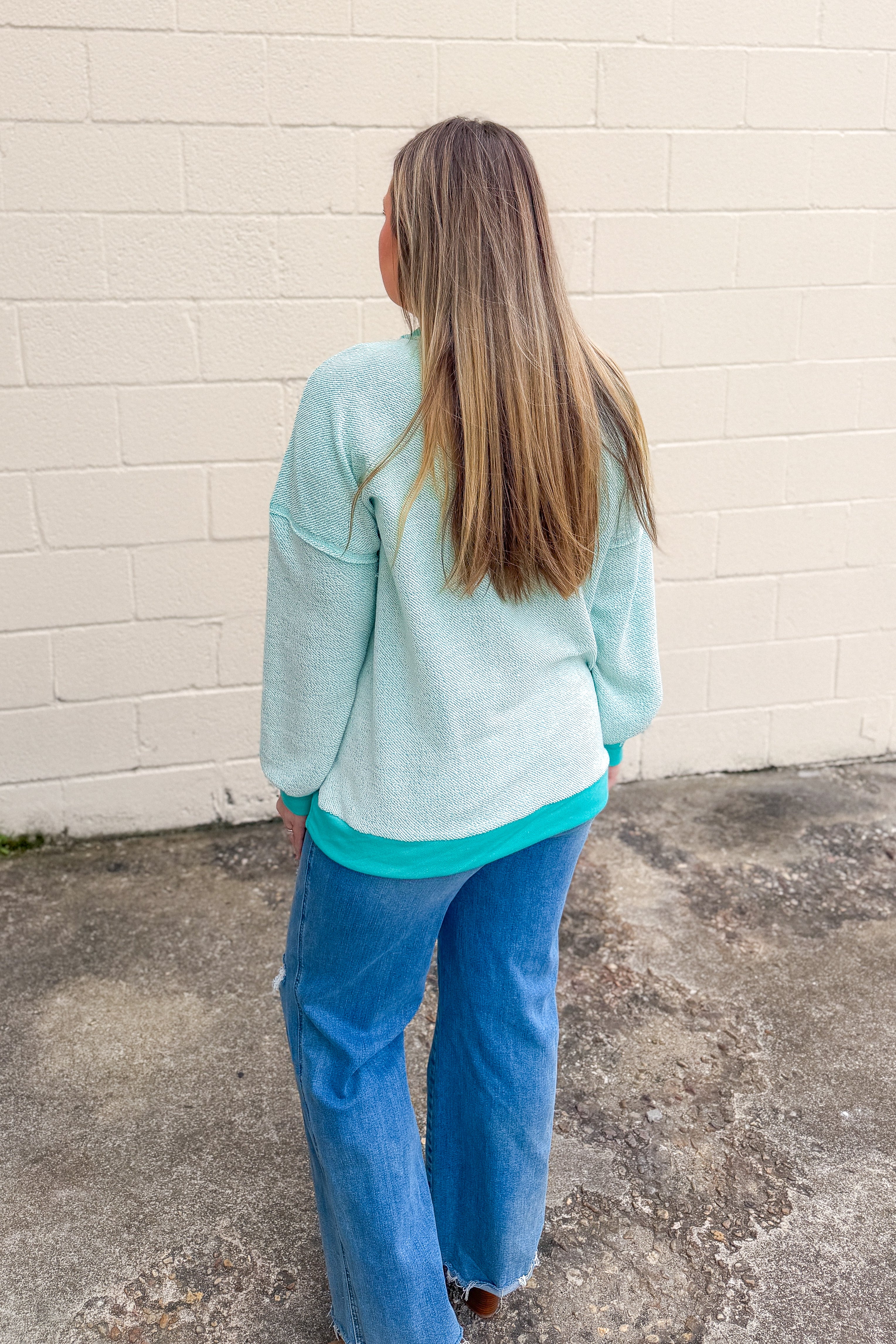 Mixed Feelings Top, Mint