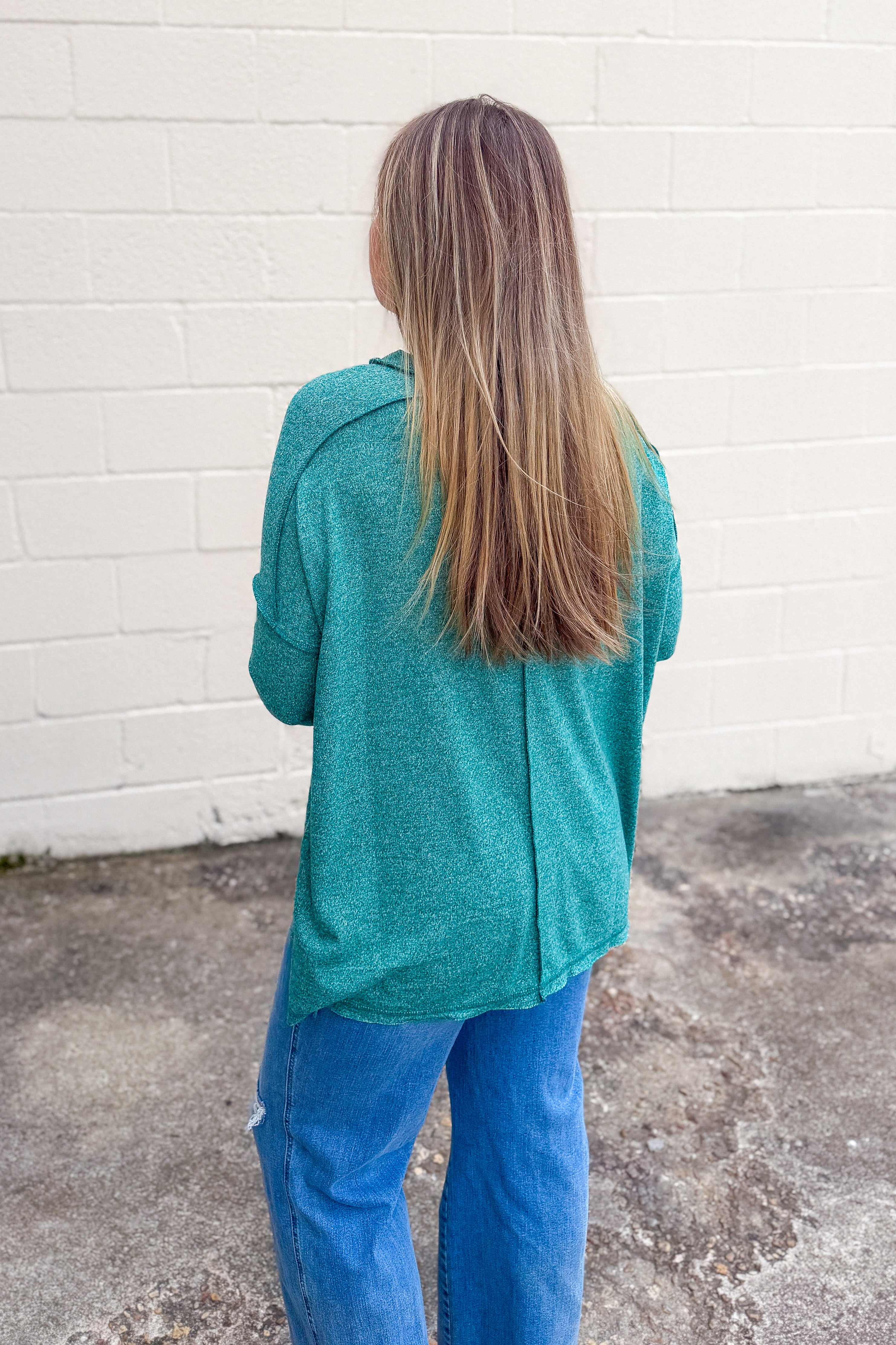 Easy Living Top, Green