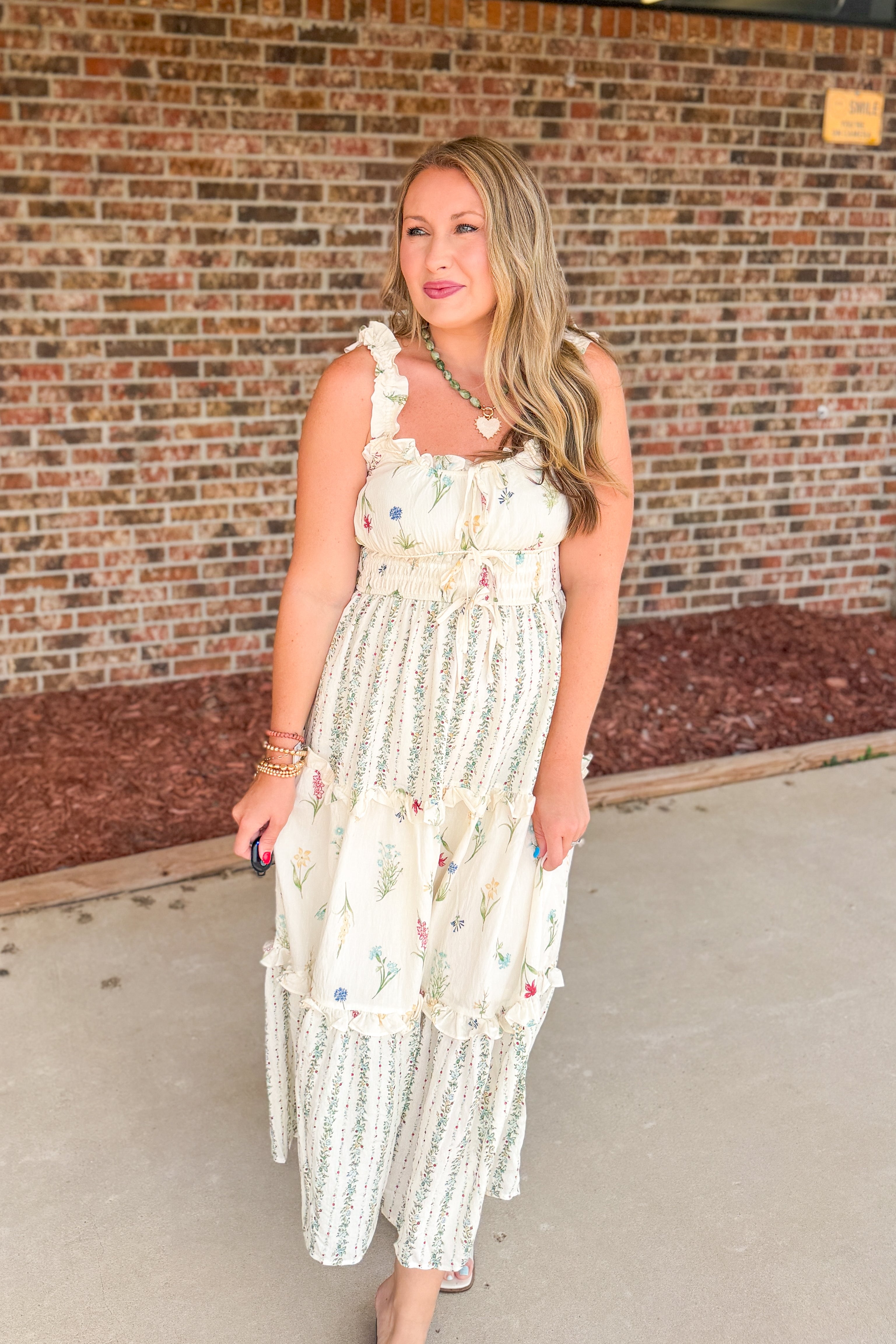 Ivory Blossom Dress