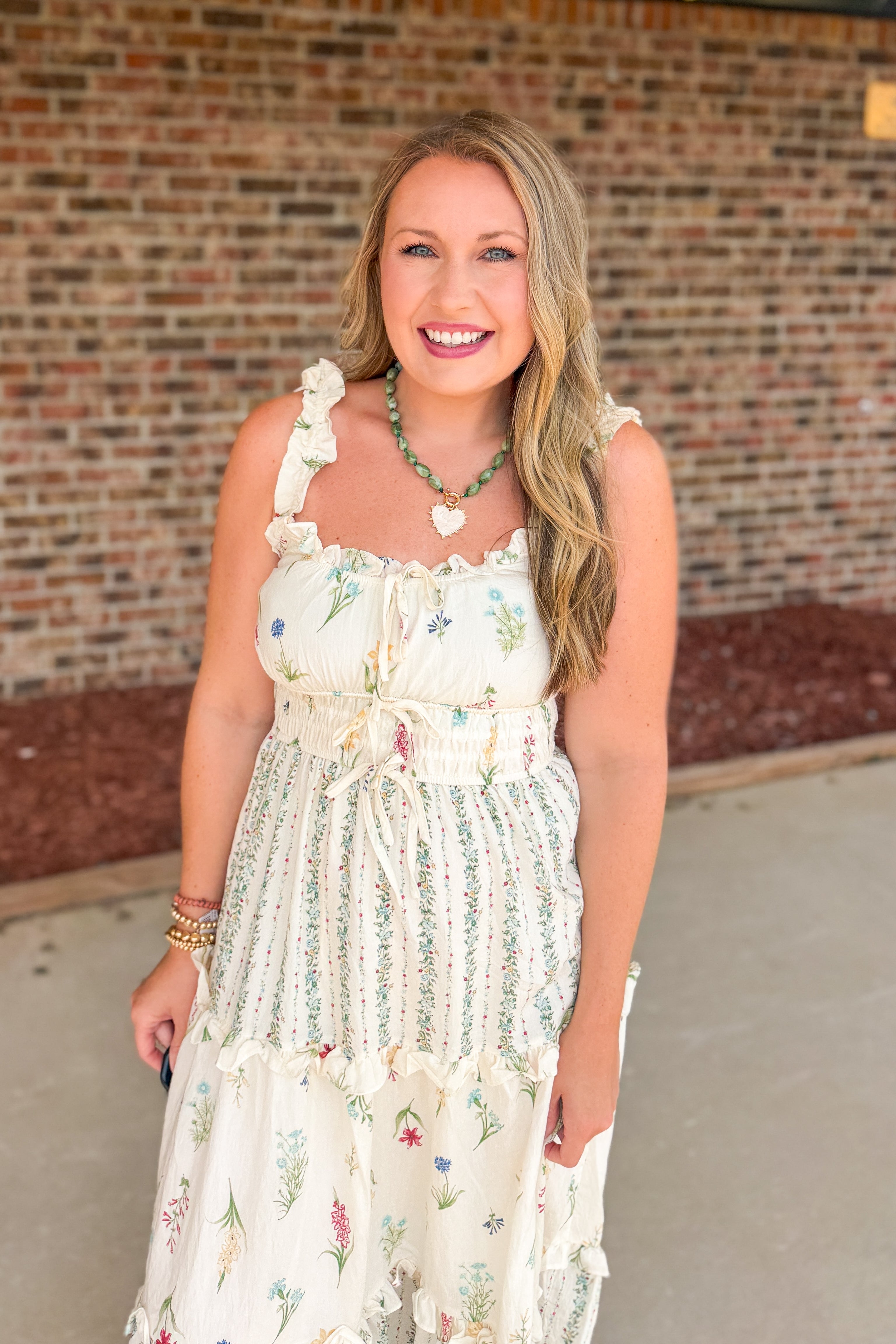 Ivory Blossom Dress