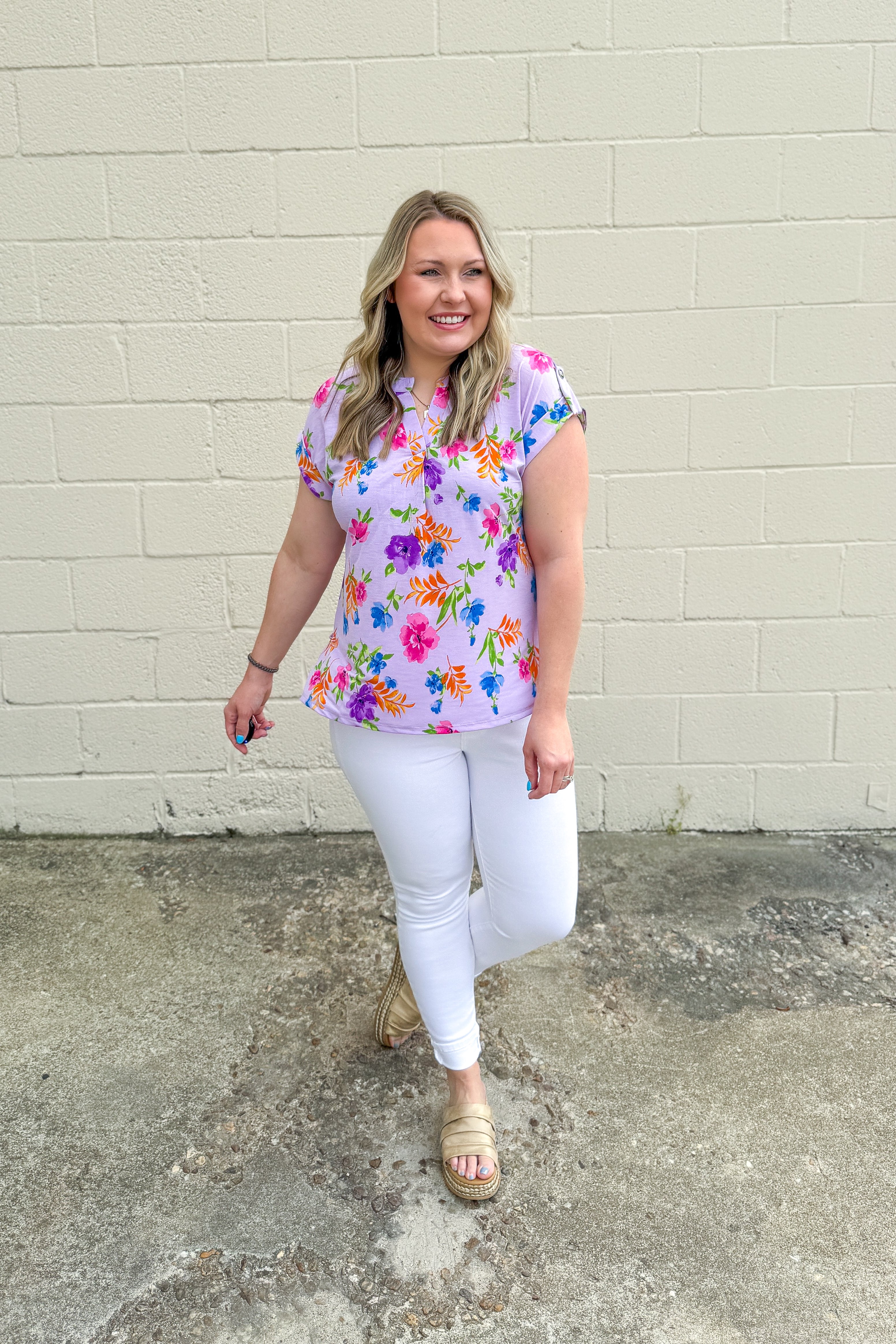 Fresh Blooms Top