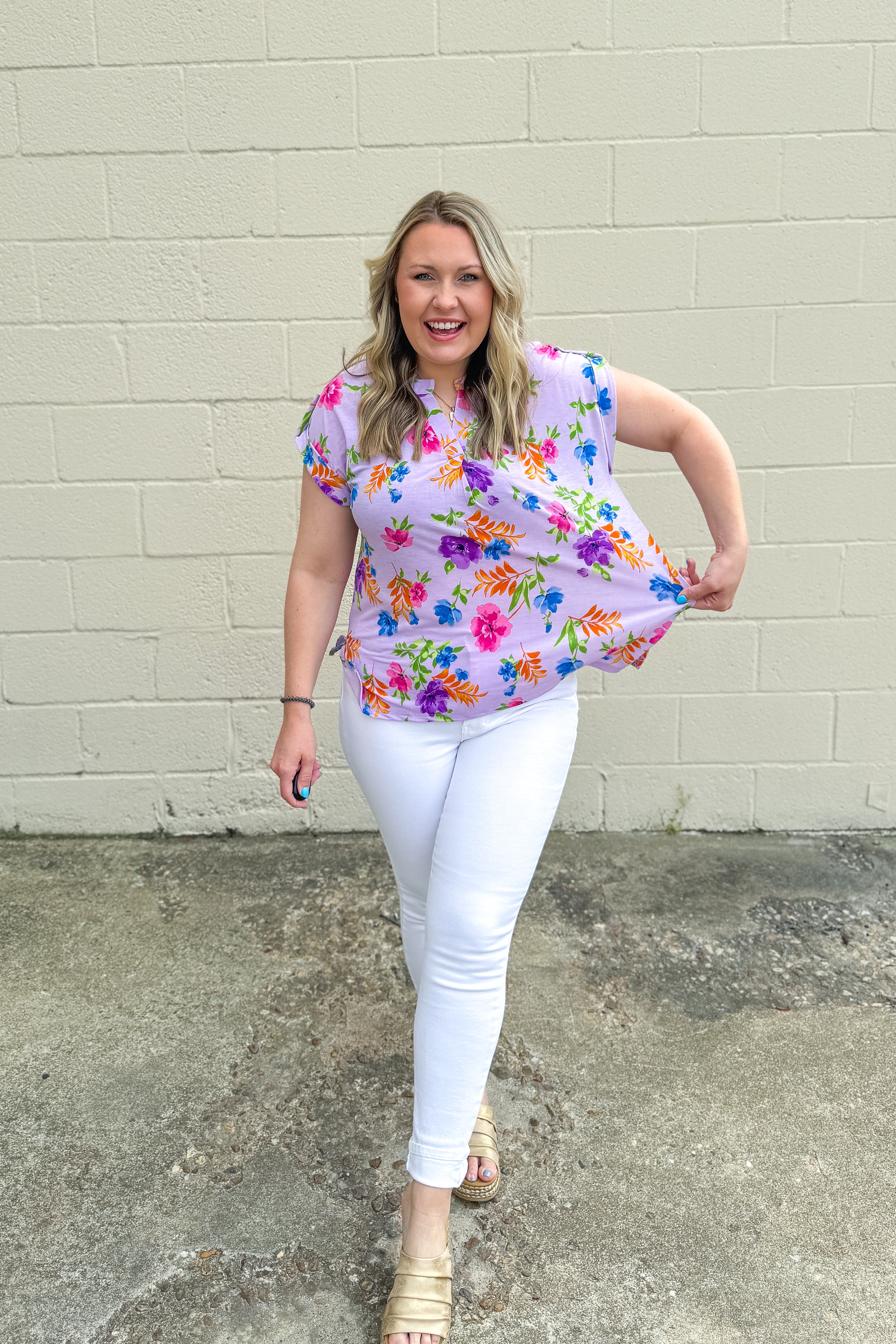 Fresh Blooms Top