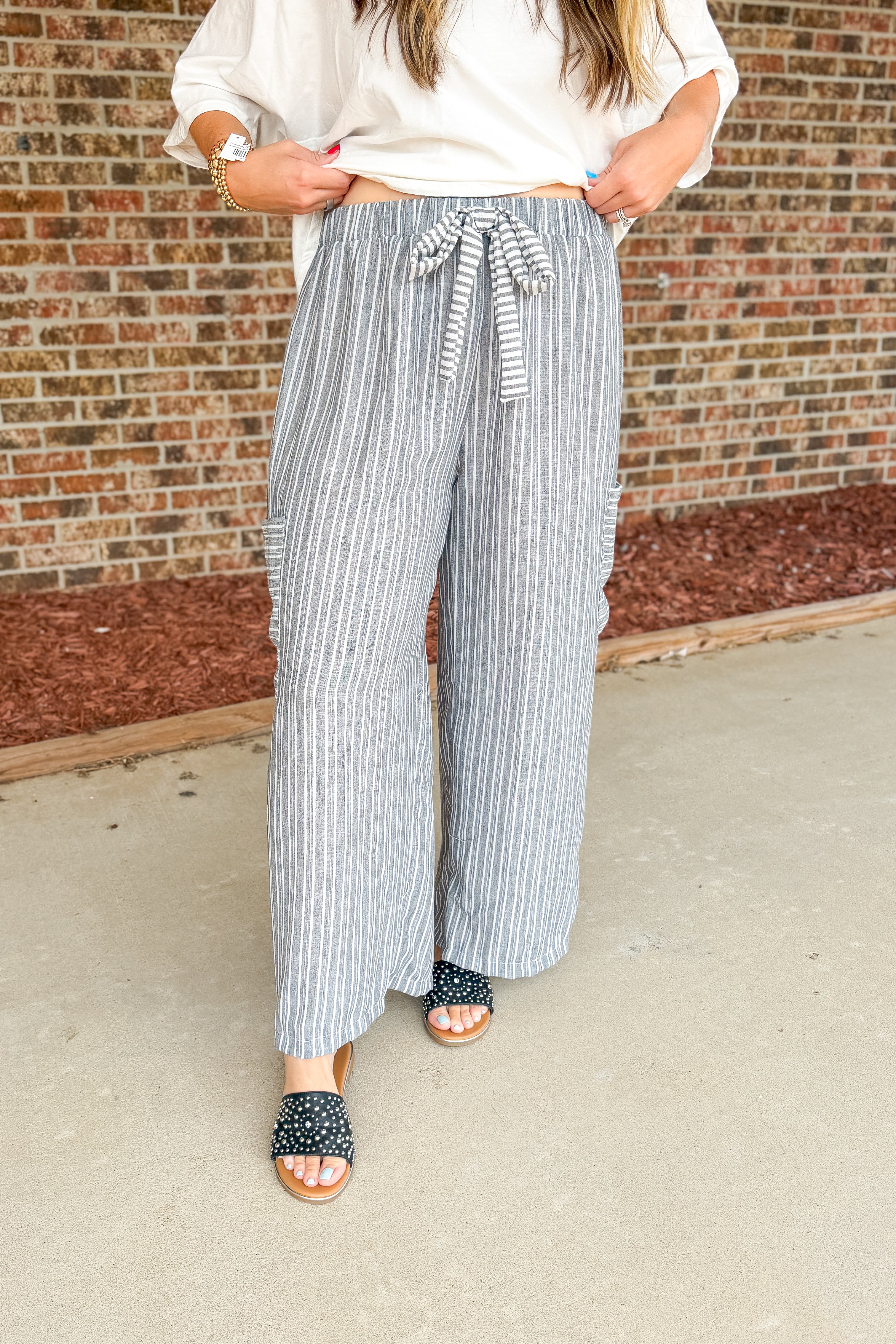 Driftwood Stripe Pants