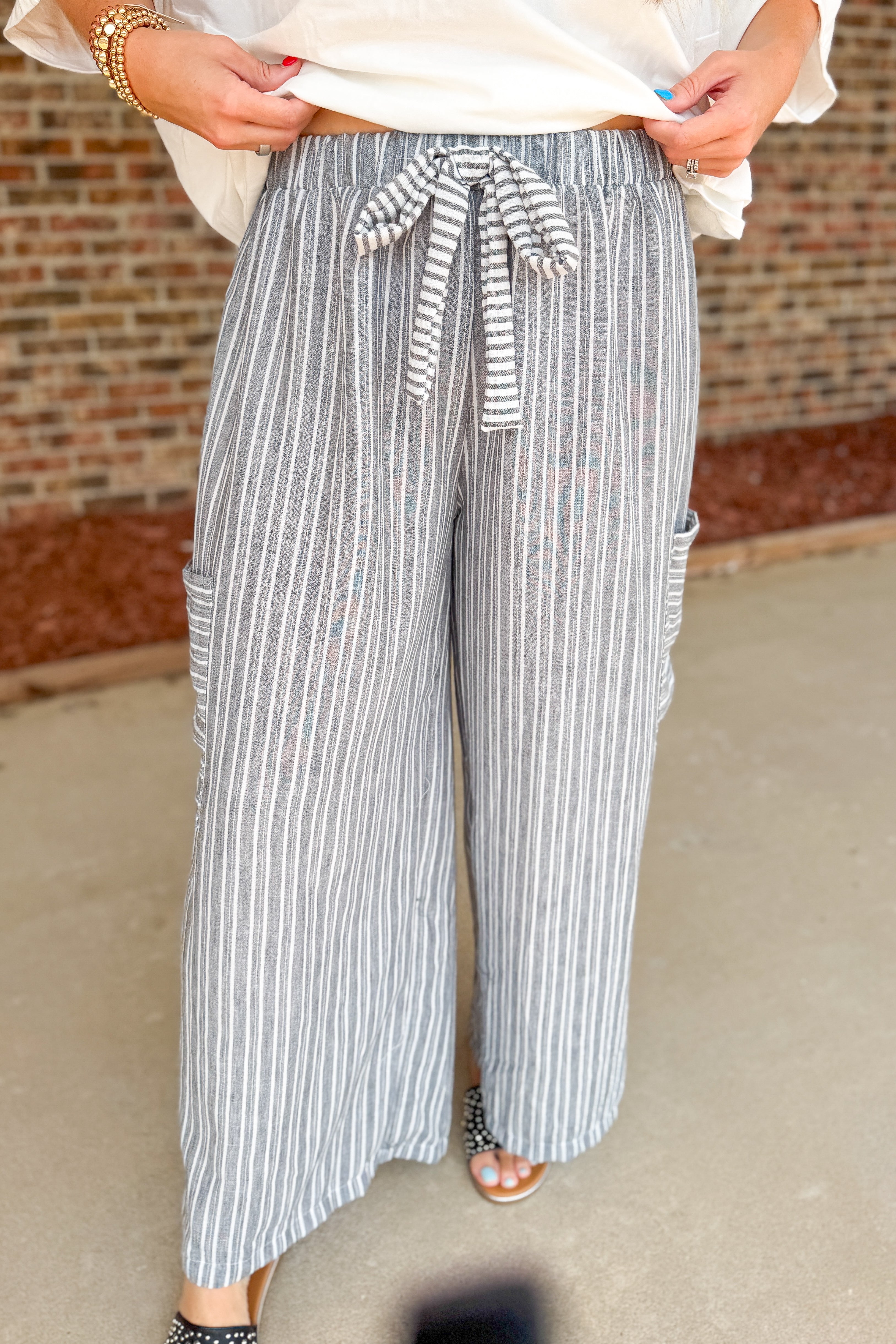 Driftwood Stripe Pants