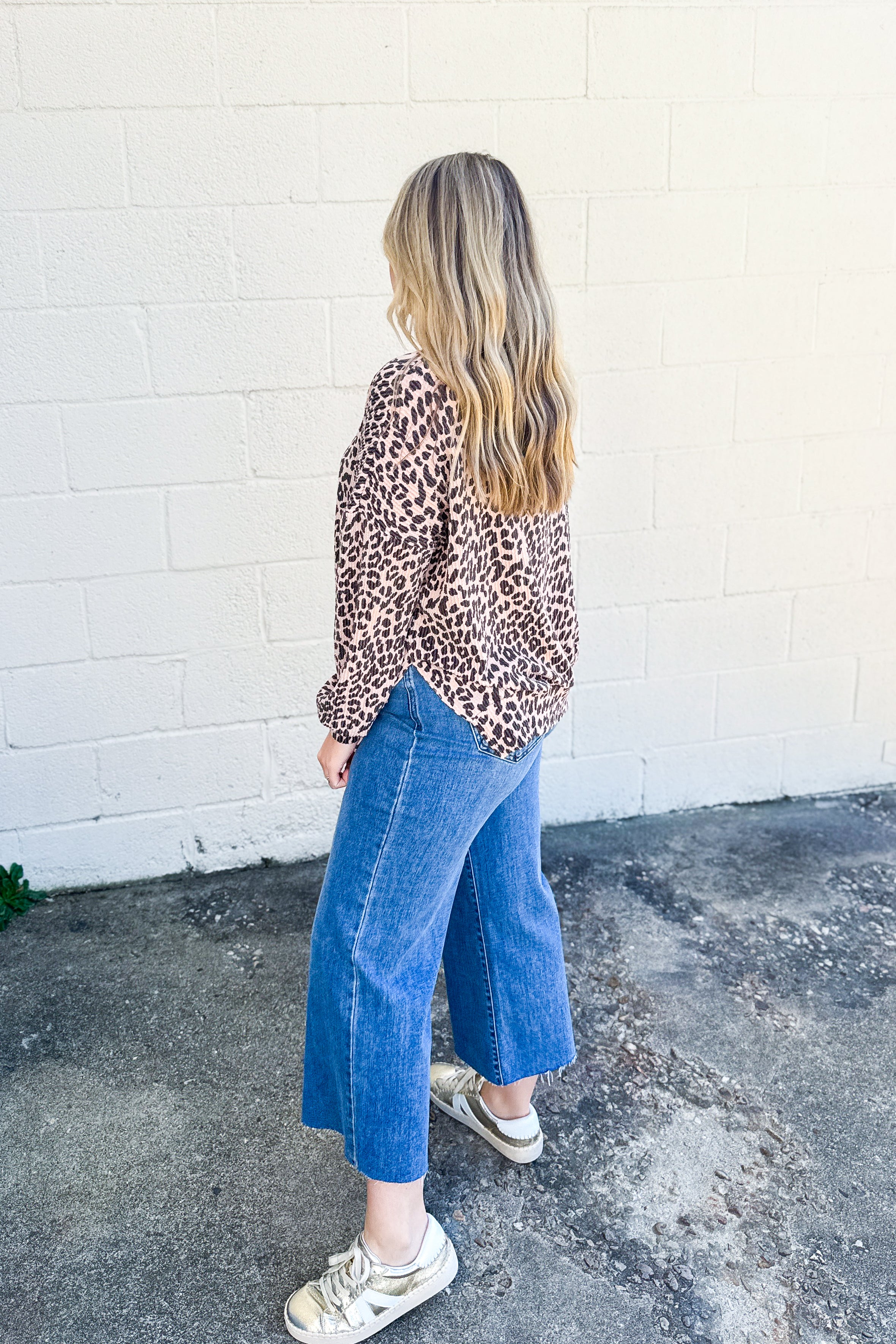 Wild Side Leopard Pullover Top