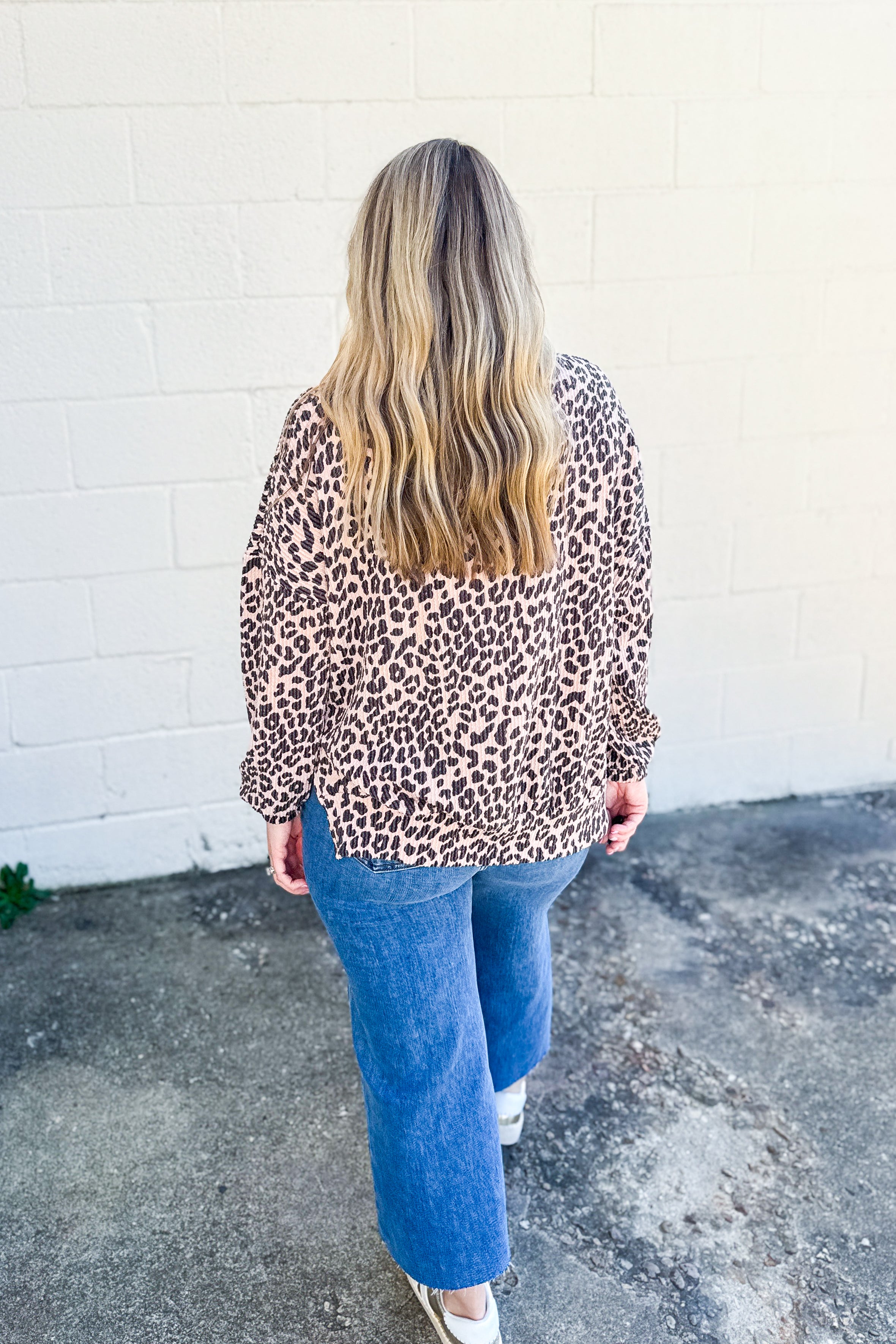 Wild Side Leopard Pullover Top