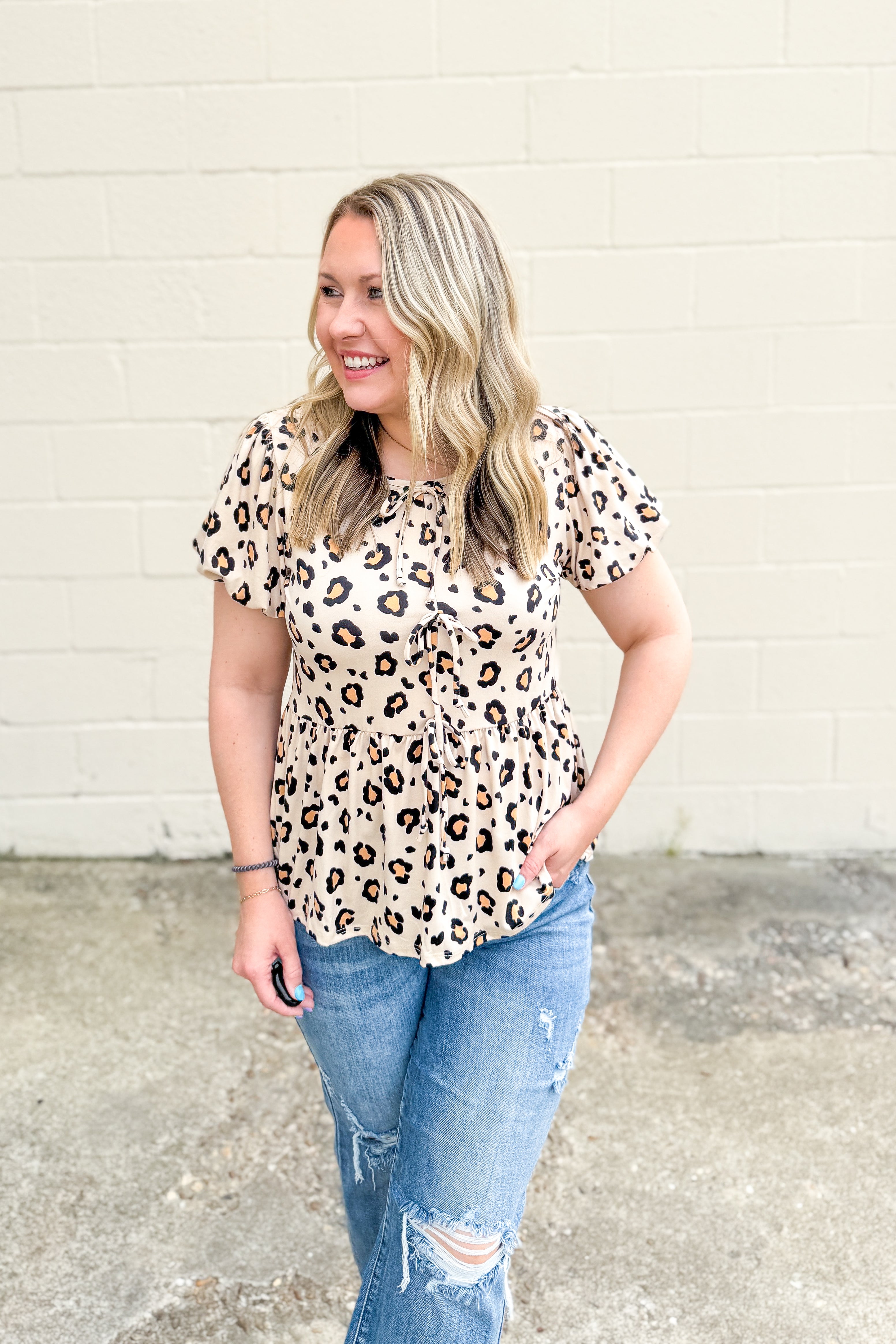 Walk on the Wild Side Leopard Top