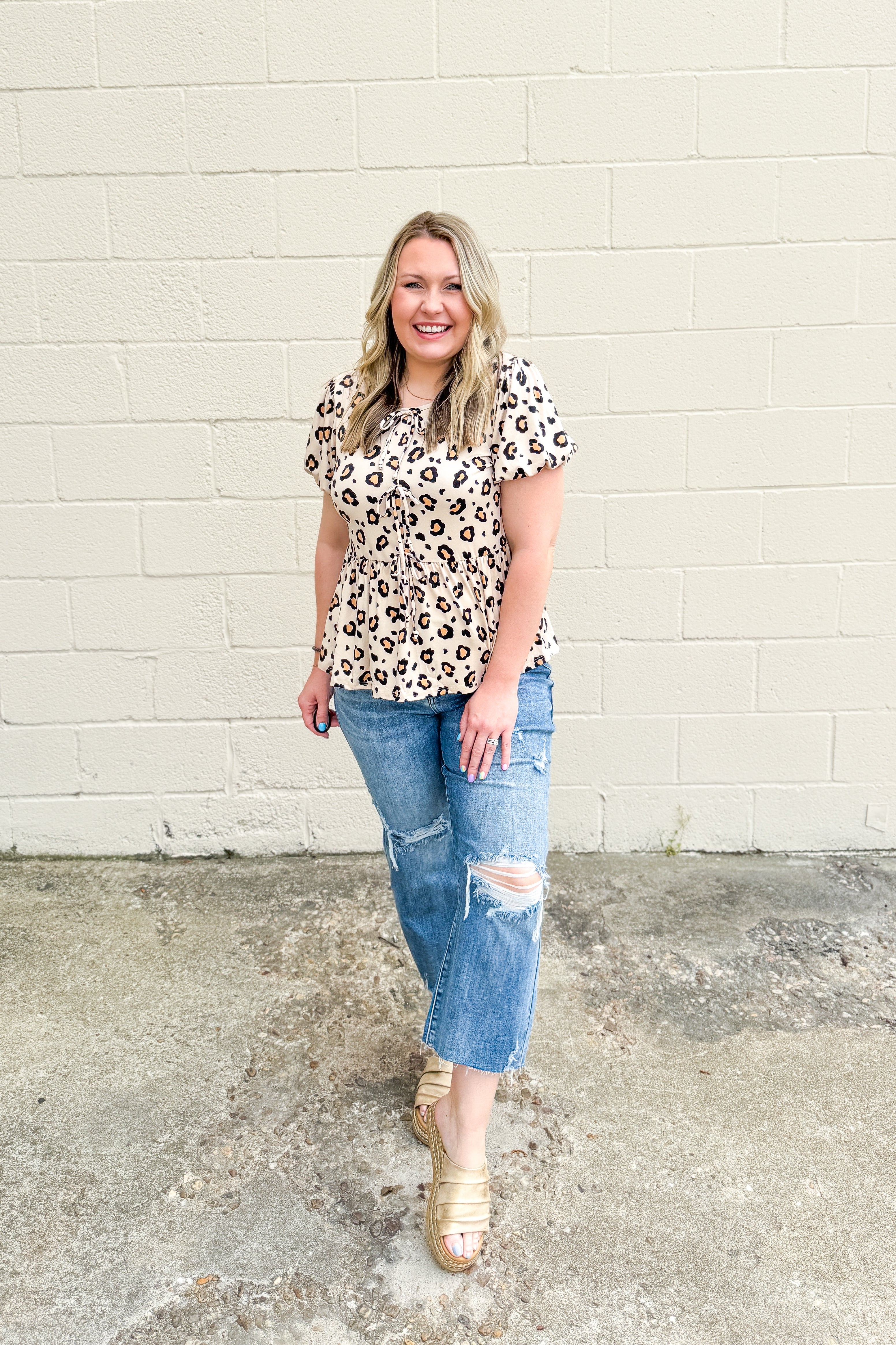 Walk on the Wild Side Leopard Top