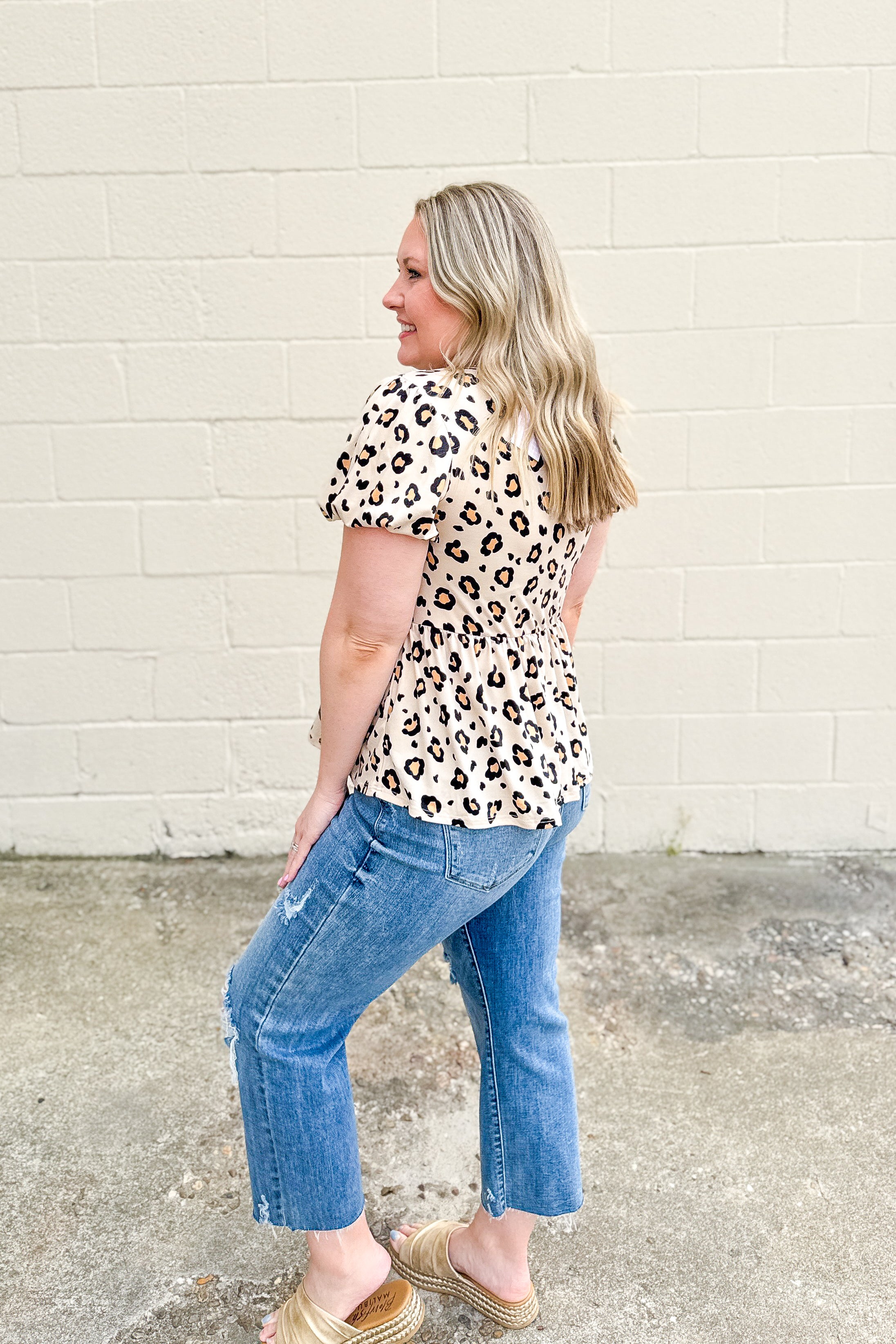 Walk on the Wild Side Leopard Top