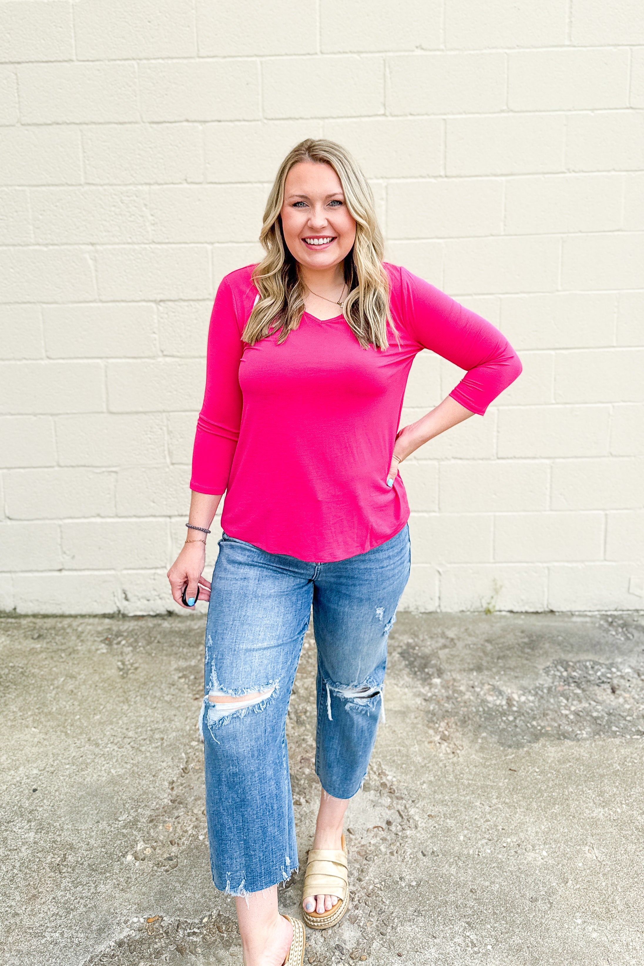 Wear All Day Top--Two Colors!