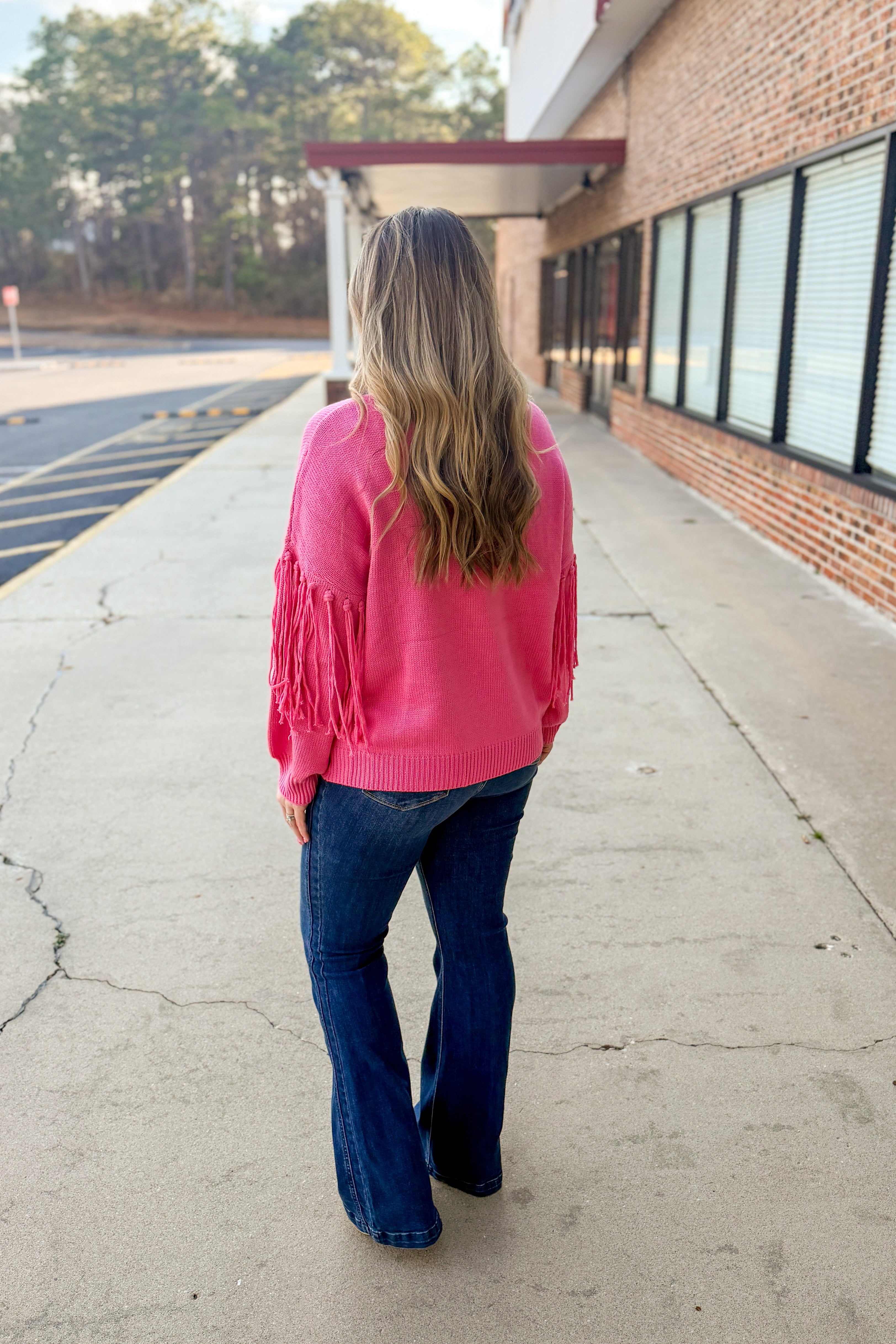 Fun & Flirty Fringe Sweater