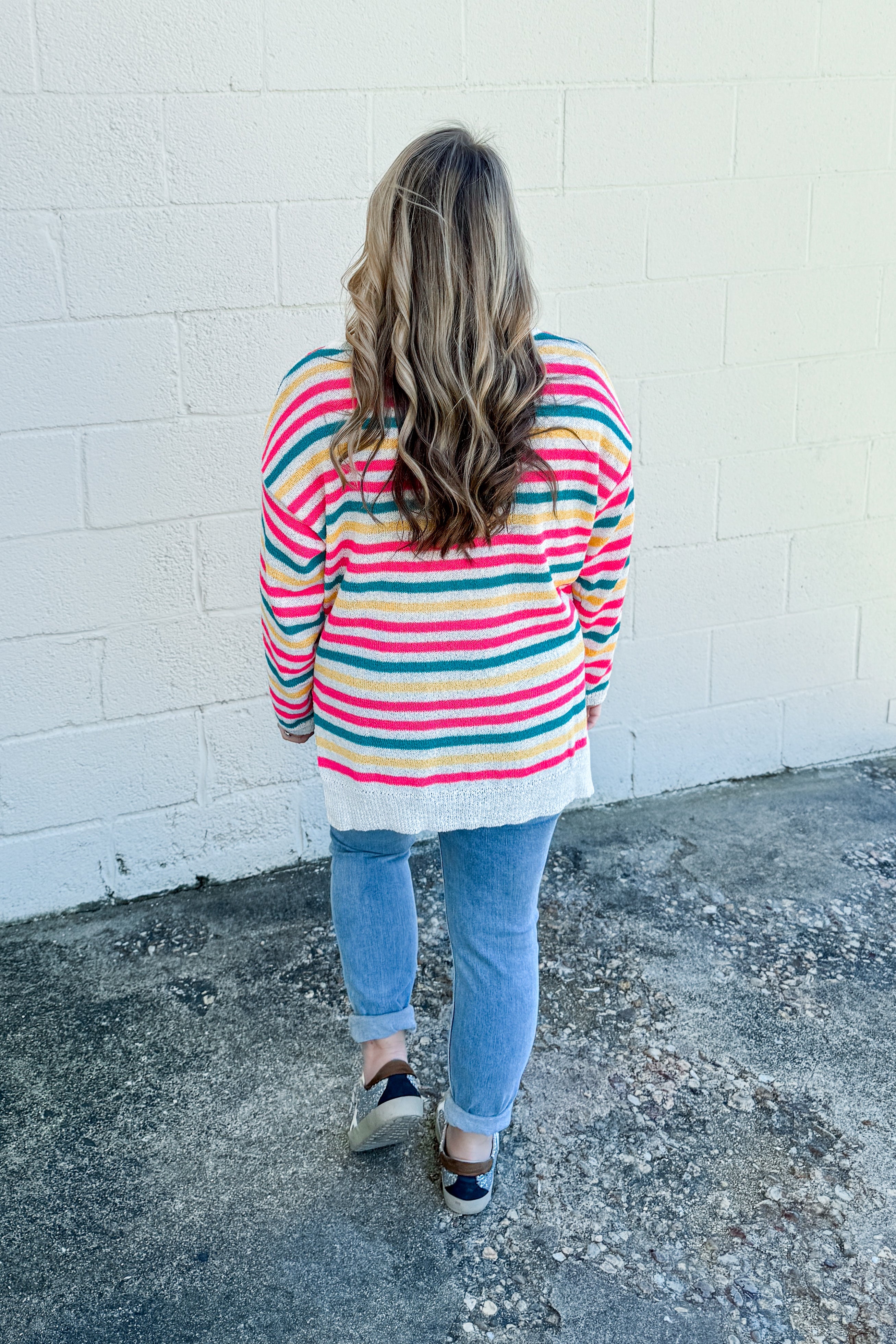 Beautiful Soul Stripes Sweater Top