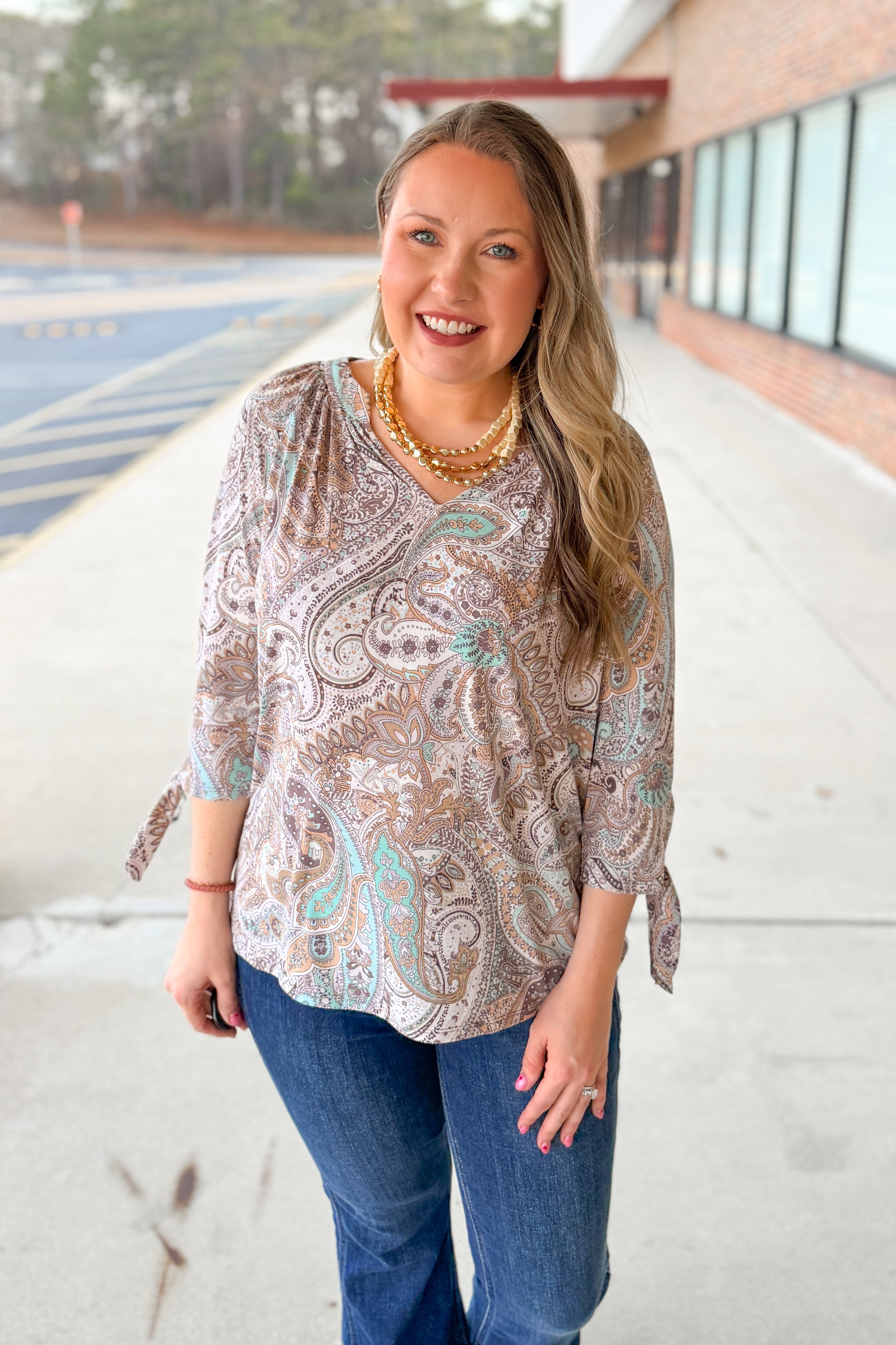Desert Paisley Top