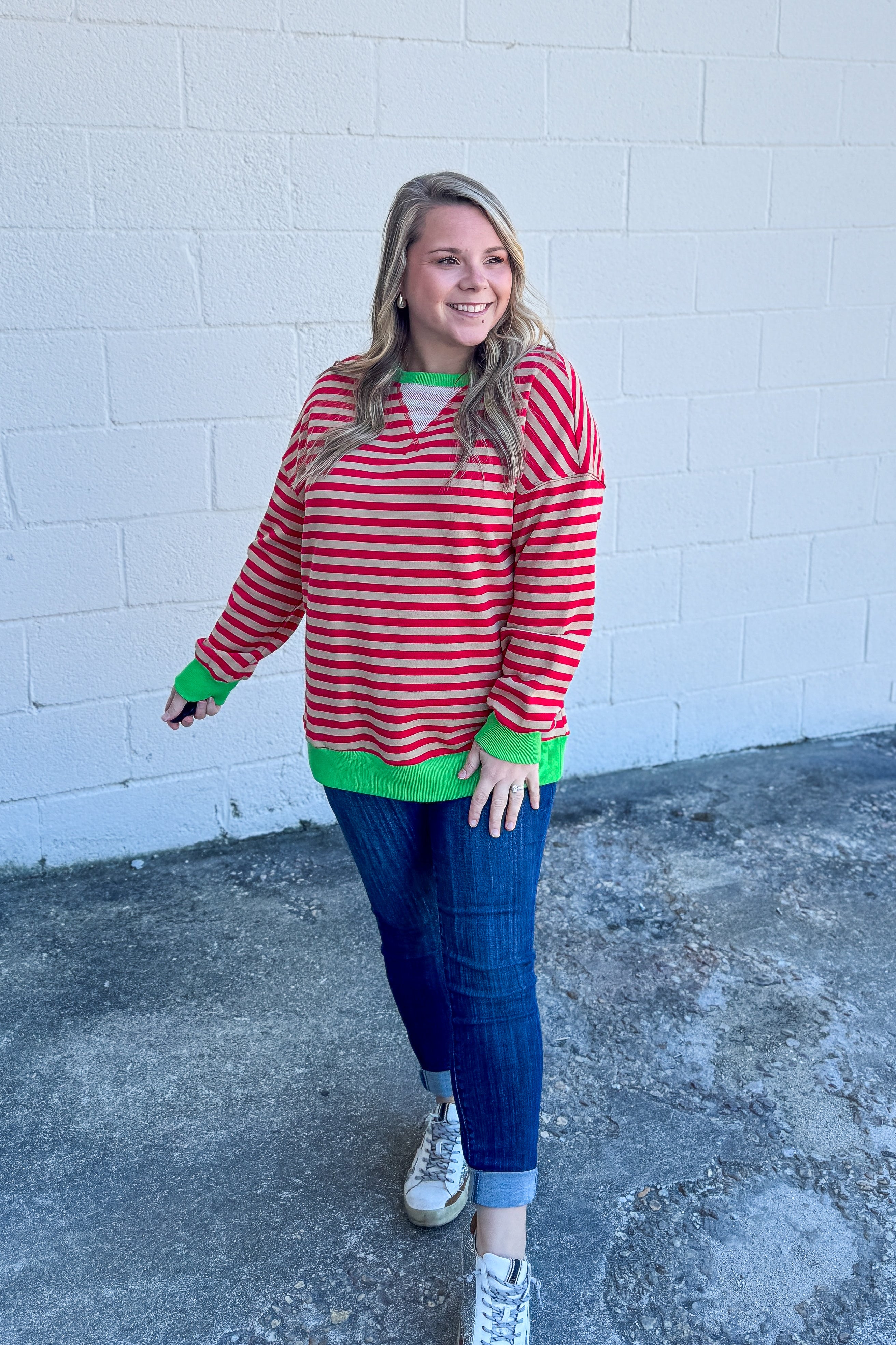 Comfort and Joy Pullover Top