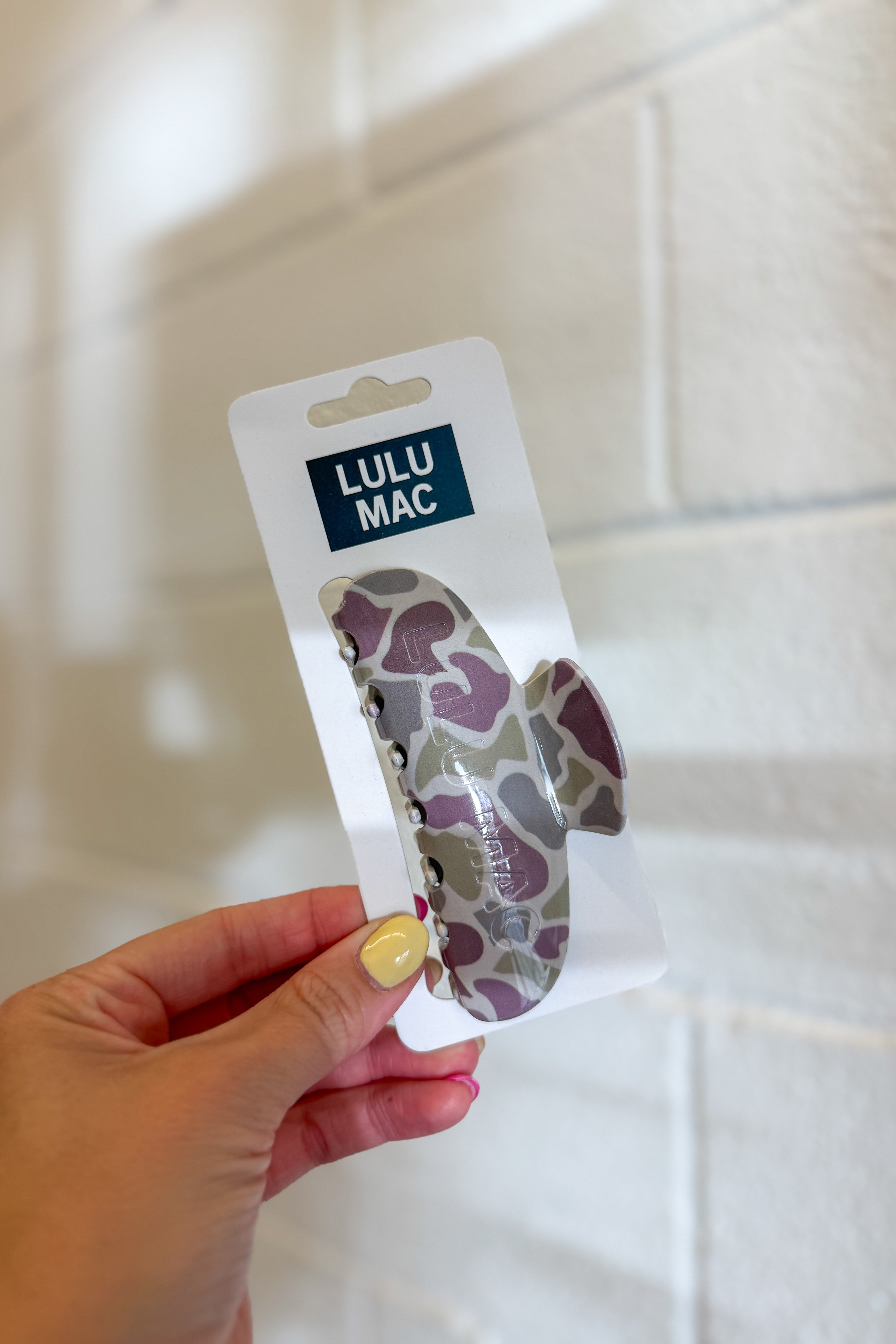 Lulu Mac Camo Hair Clip