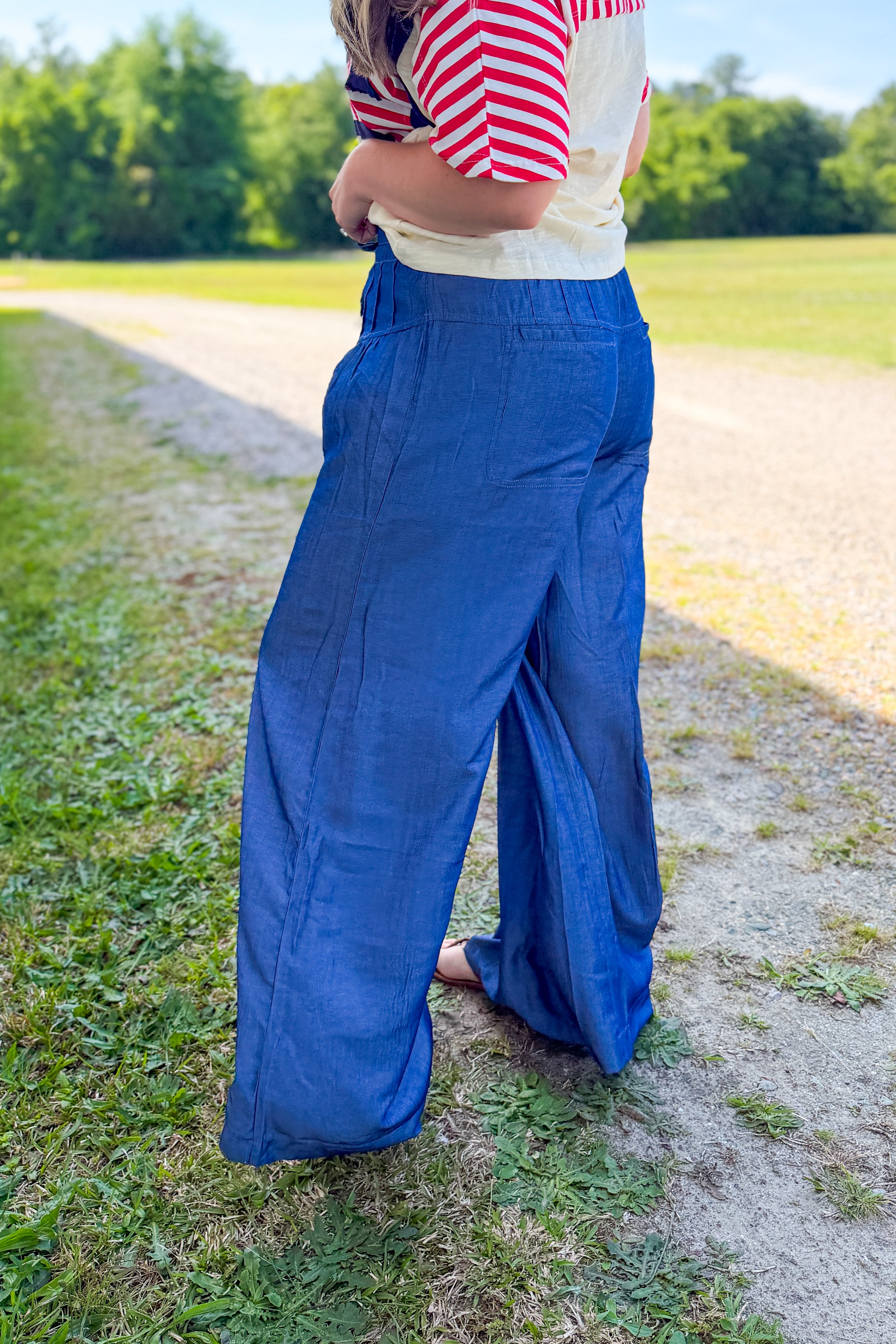 Relaxed Rhythm Wide Leg Pants
