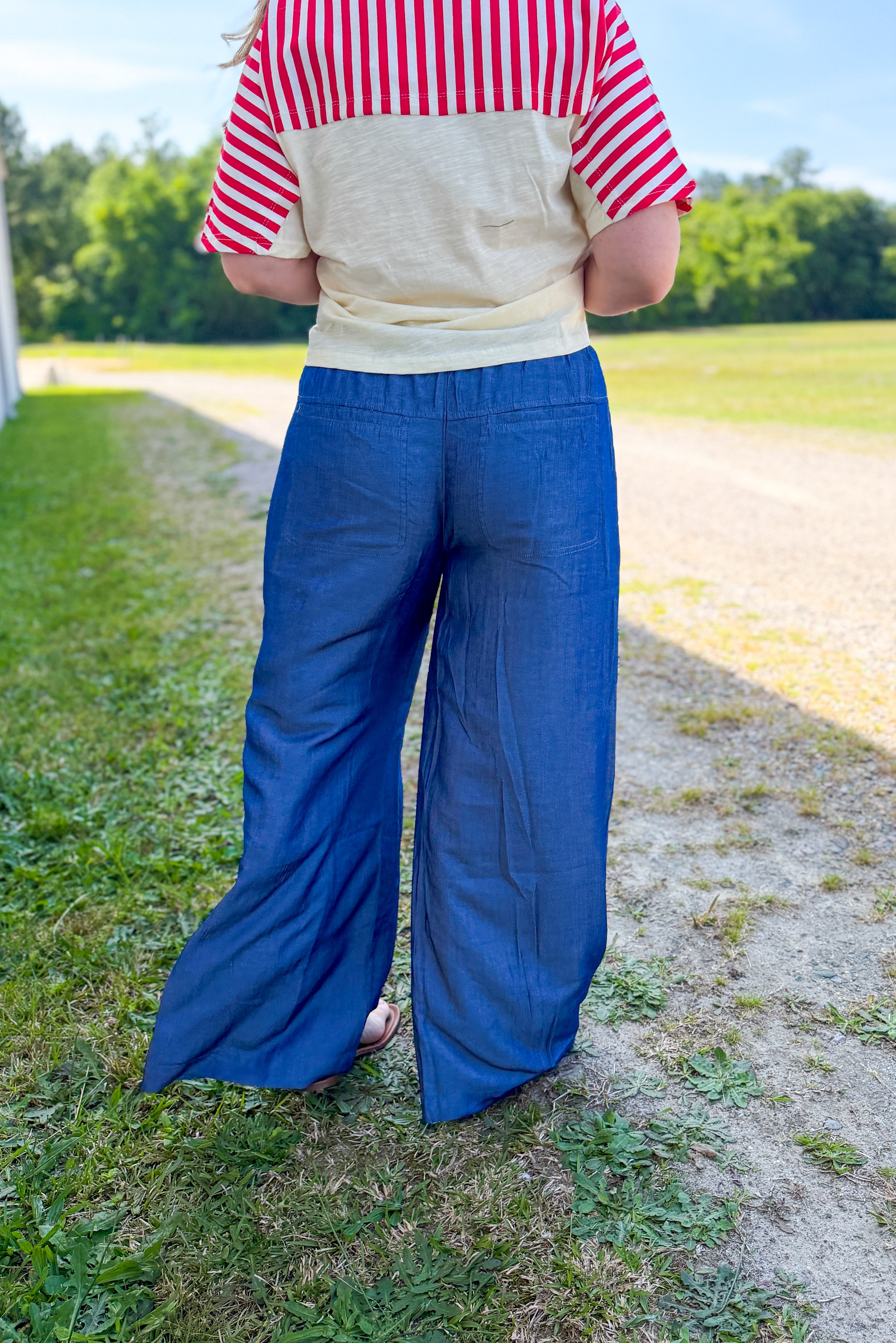 Relaxed Rhythm Wide Leg Pants