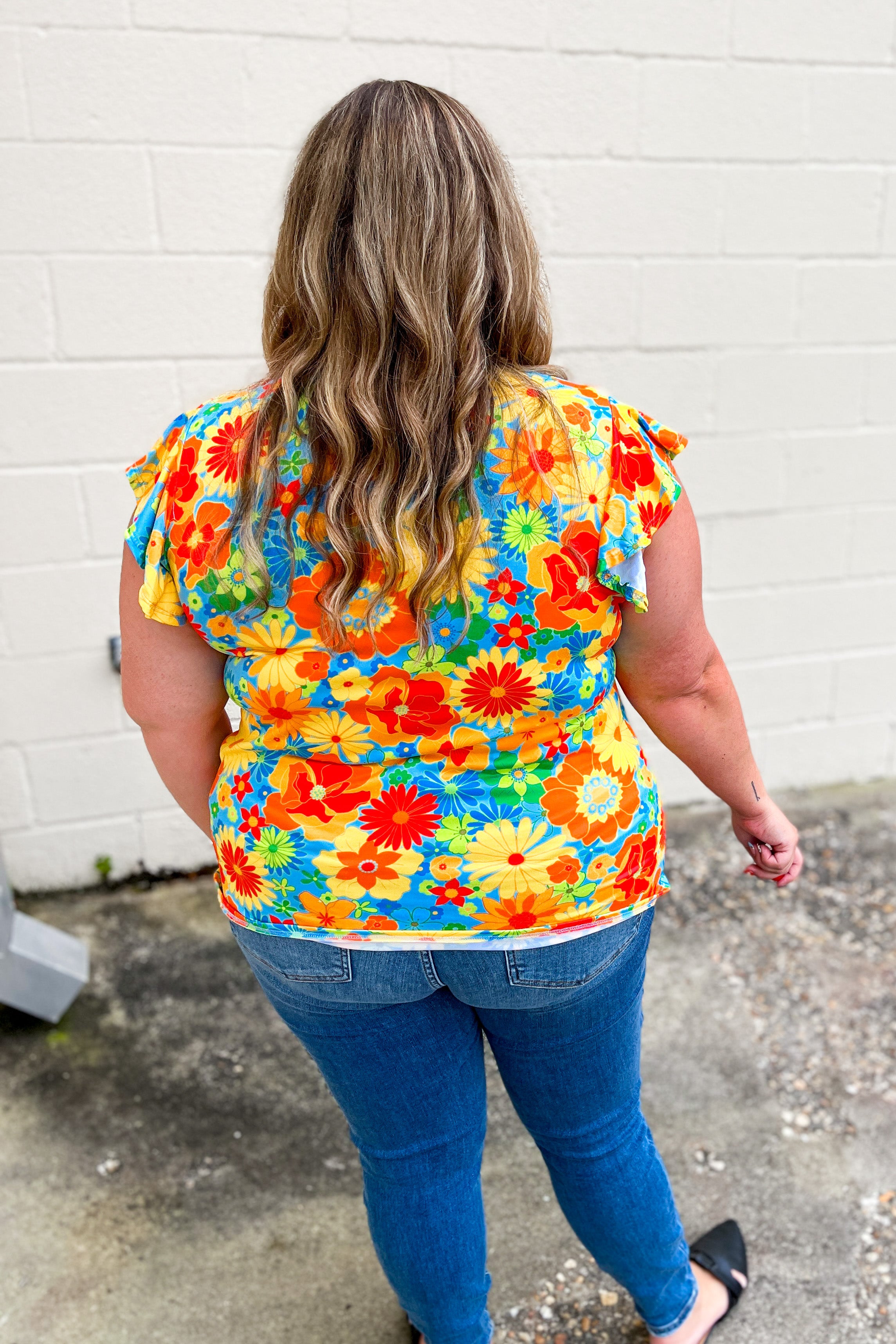 Paint The Garden Floral Top