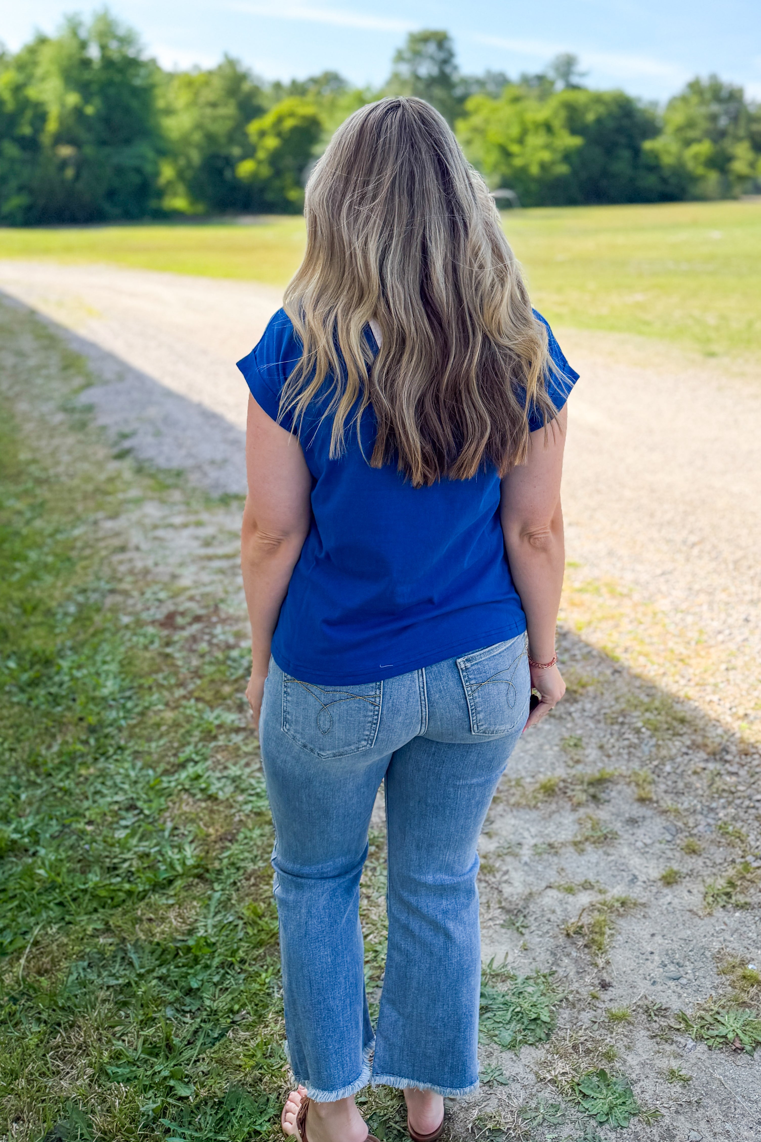 All-American Flag Tee, Blue