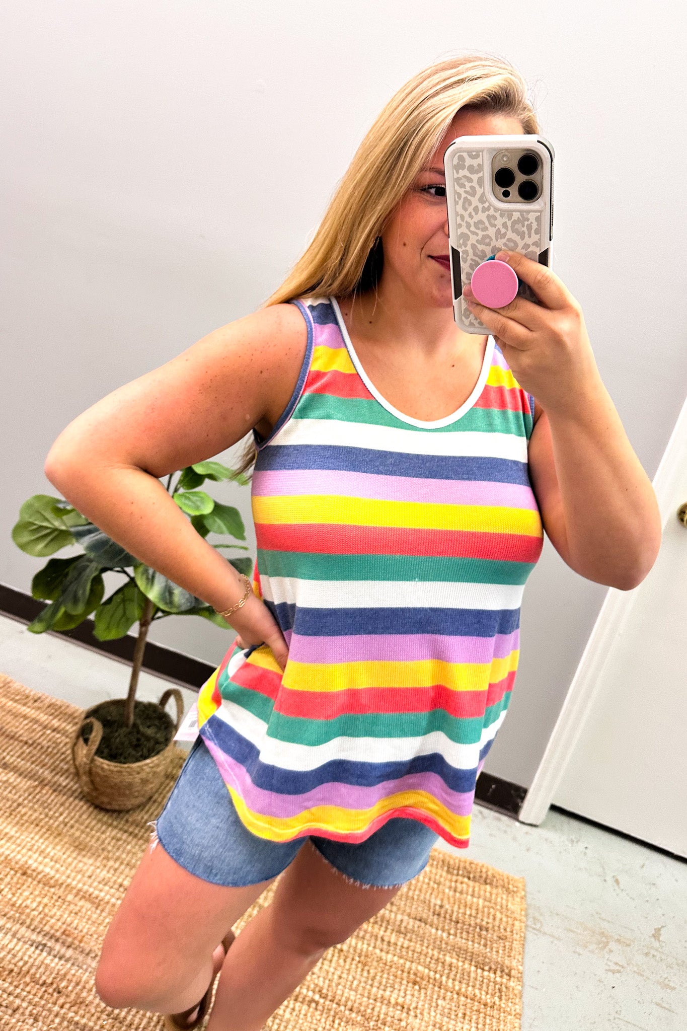 DEAL | Changing Colors Stripe Tank Top