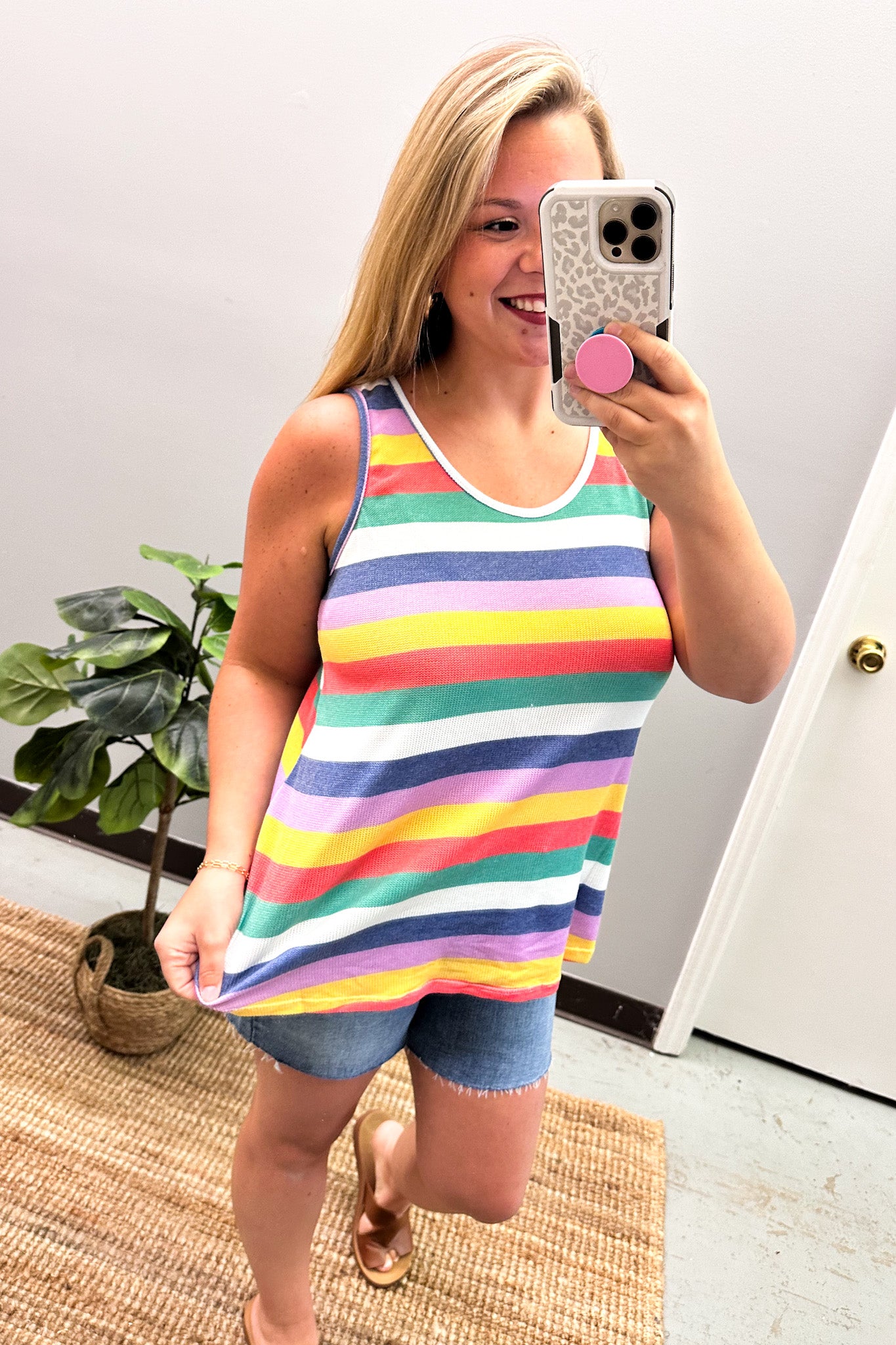 DEAL | Changing Colors Stripe Tank Top