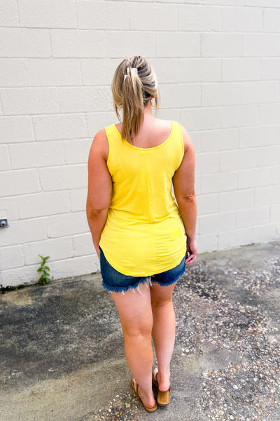 DEAL | Lily Tank Top, Yellow