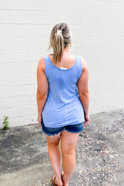 DEAL | Lily Tank Top, Spring Blue