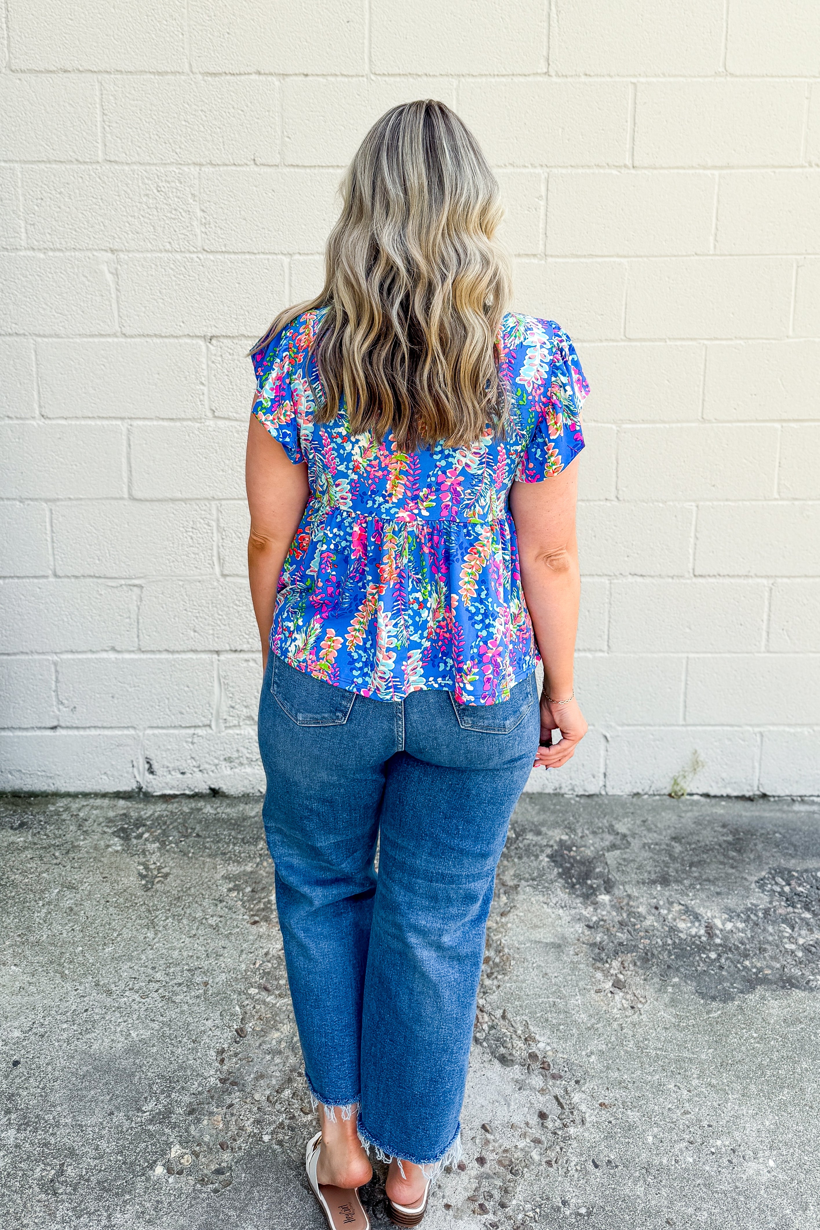 Tropic Like It’s Hot Peplum Top--Two Colors!