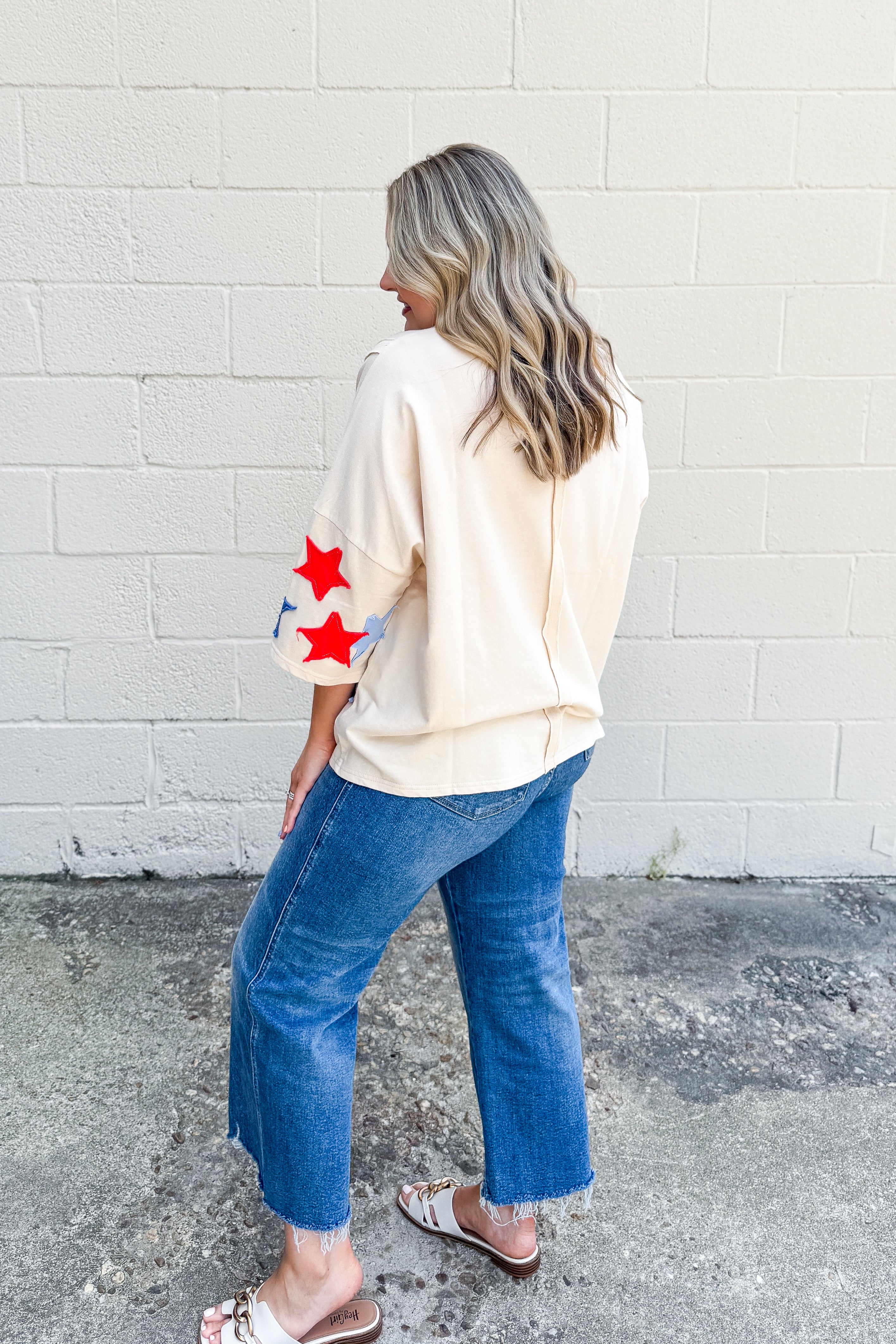 Oh My Stars Patchwork Top