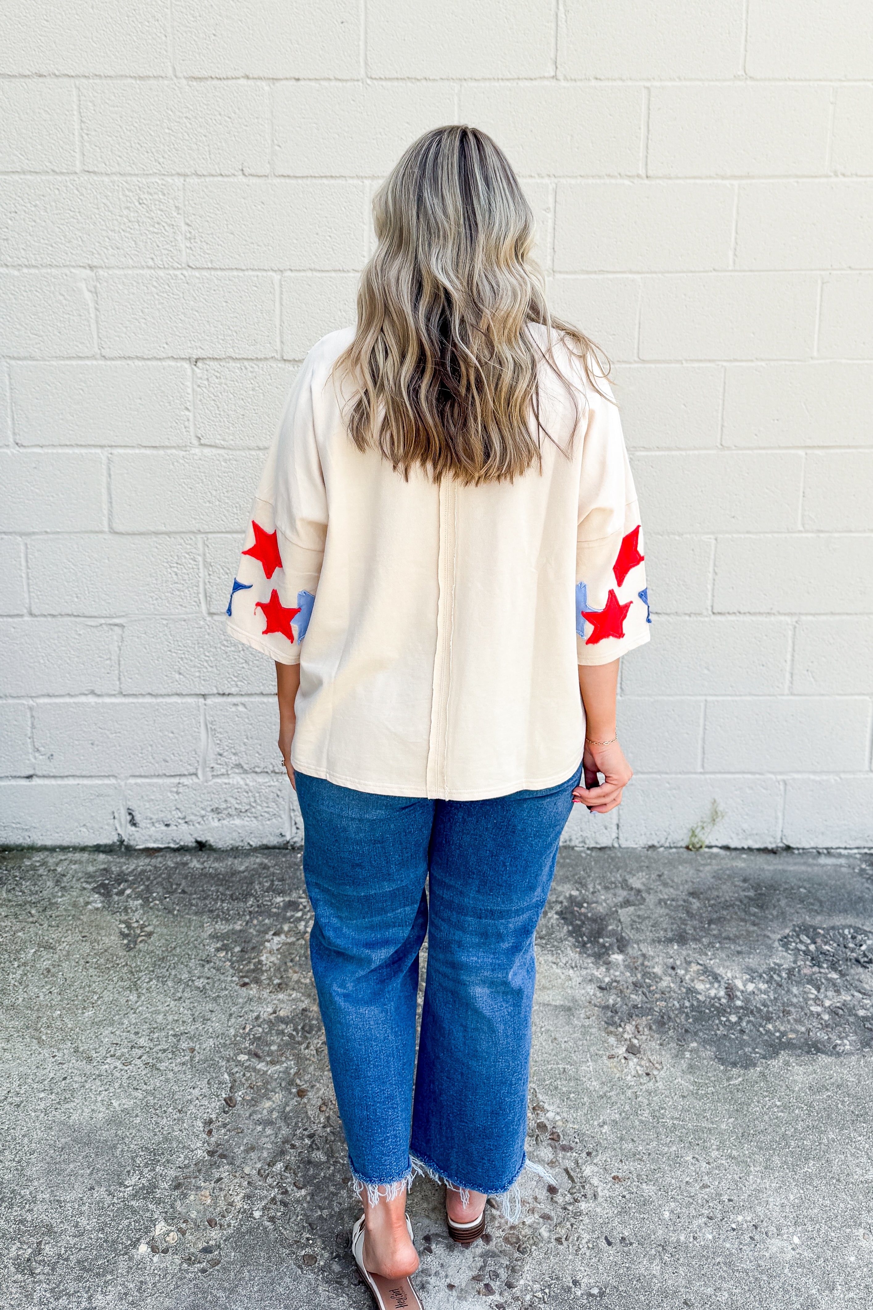 Oh My Stars Patchwork Top