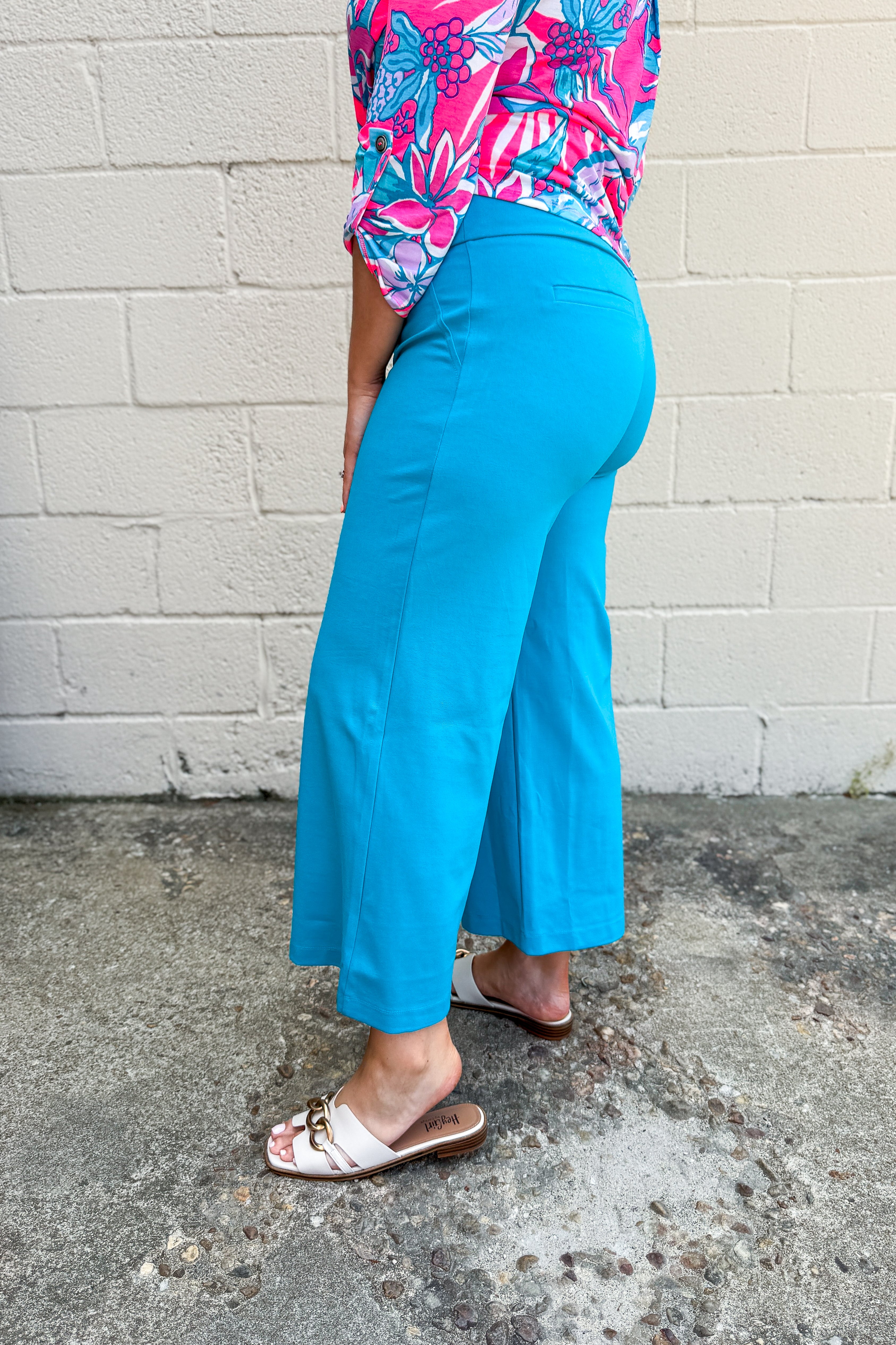 Color Me Bright Wide Leg Magic Pants--Two Colors!