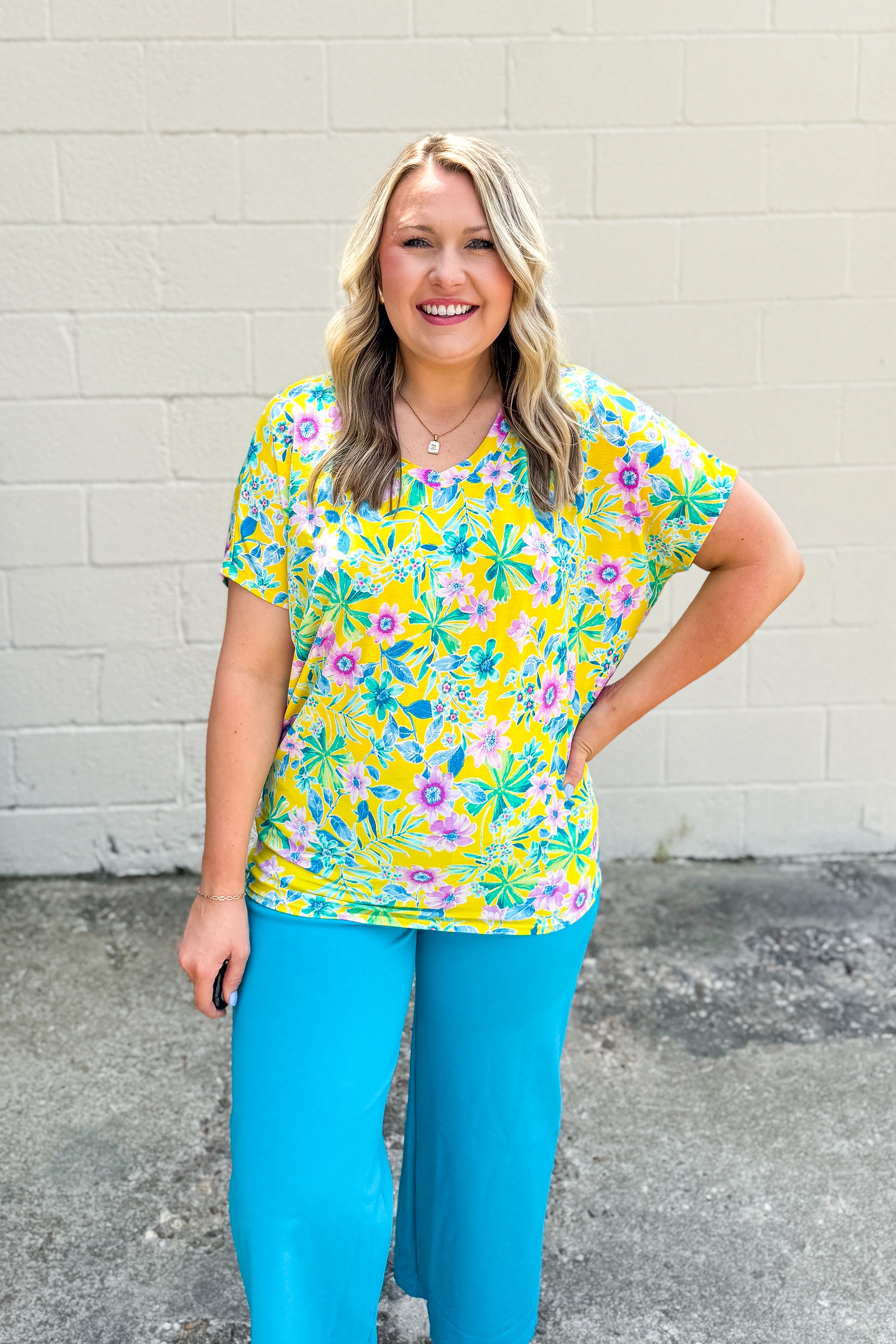 Sunny Blooms Top