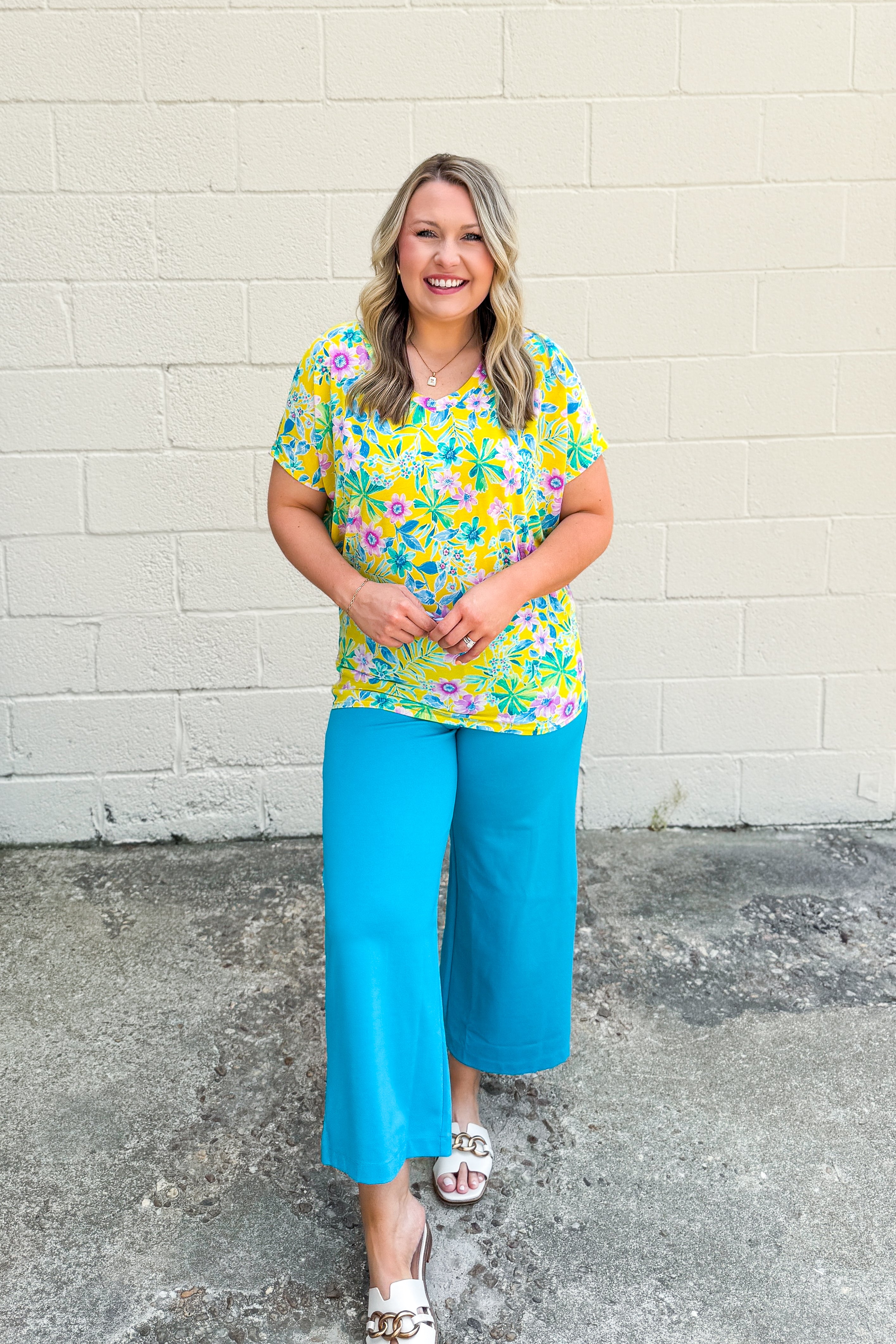 Sunny Blooms Top