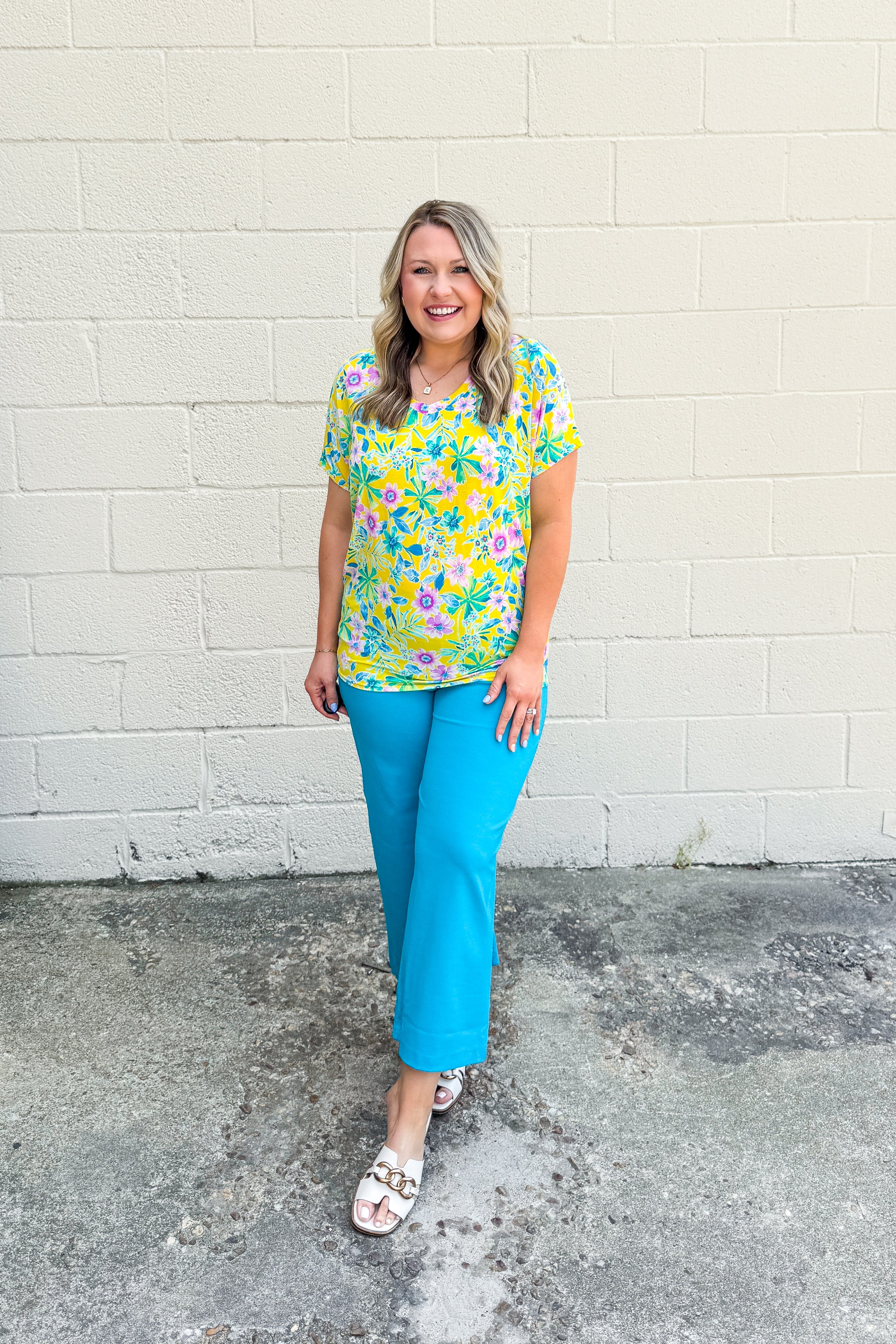 Sunny Blooms Top