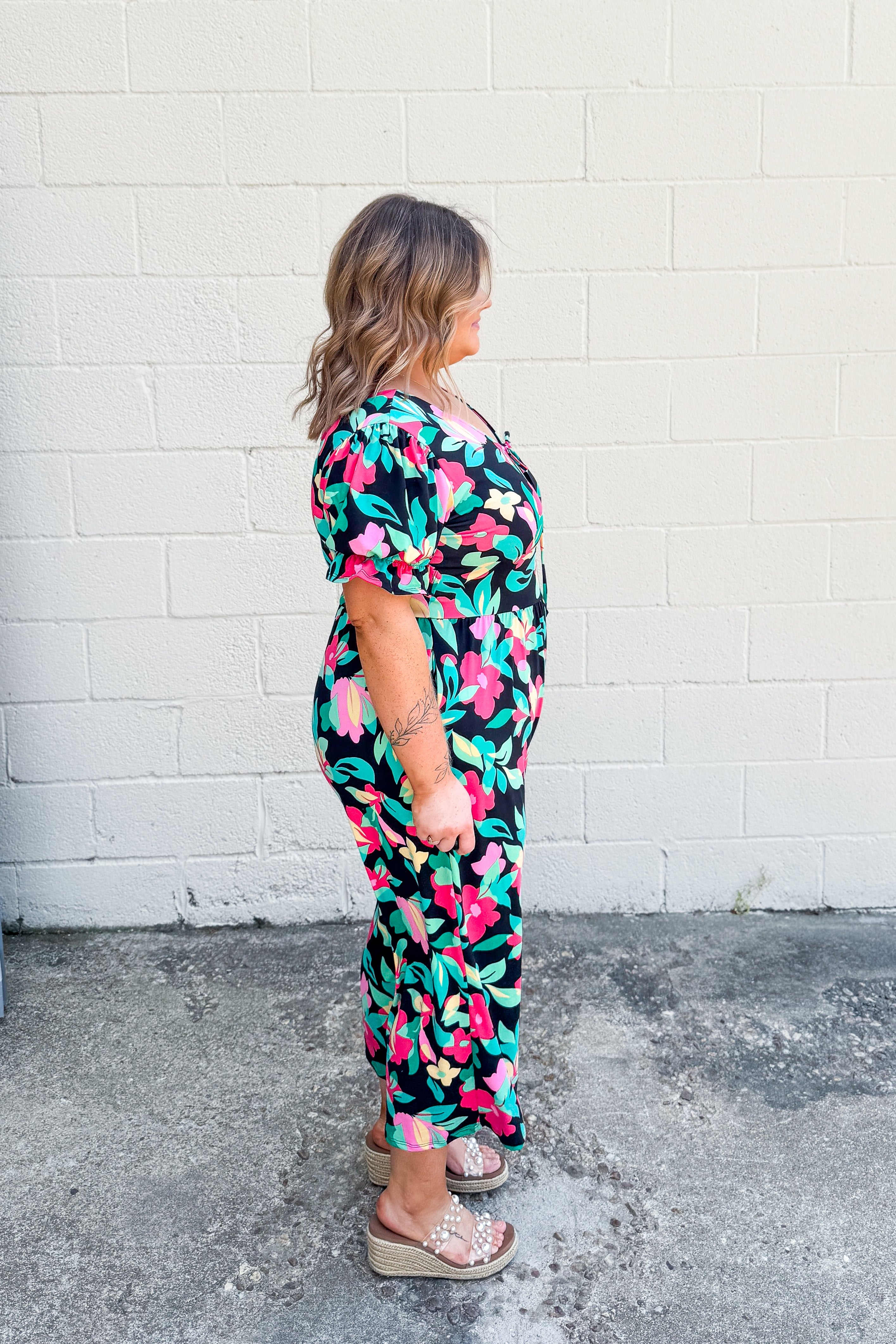 Midnight Bloom Jumpsuit