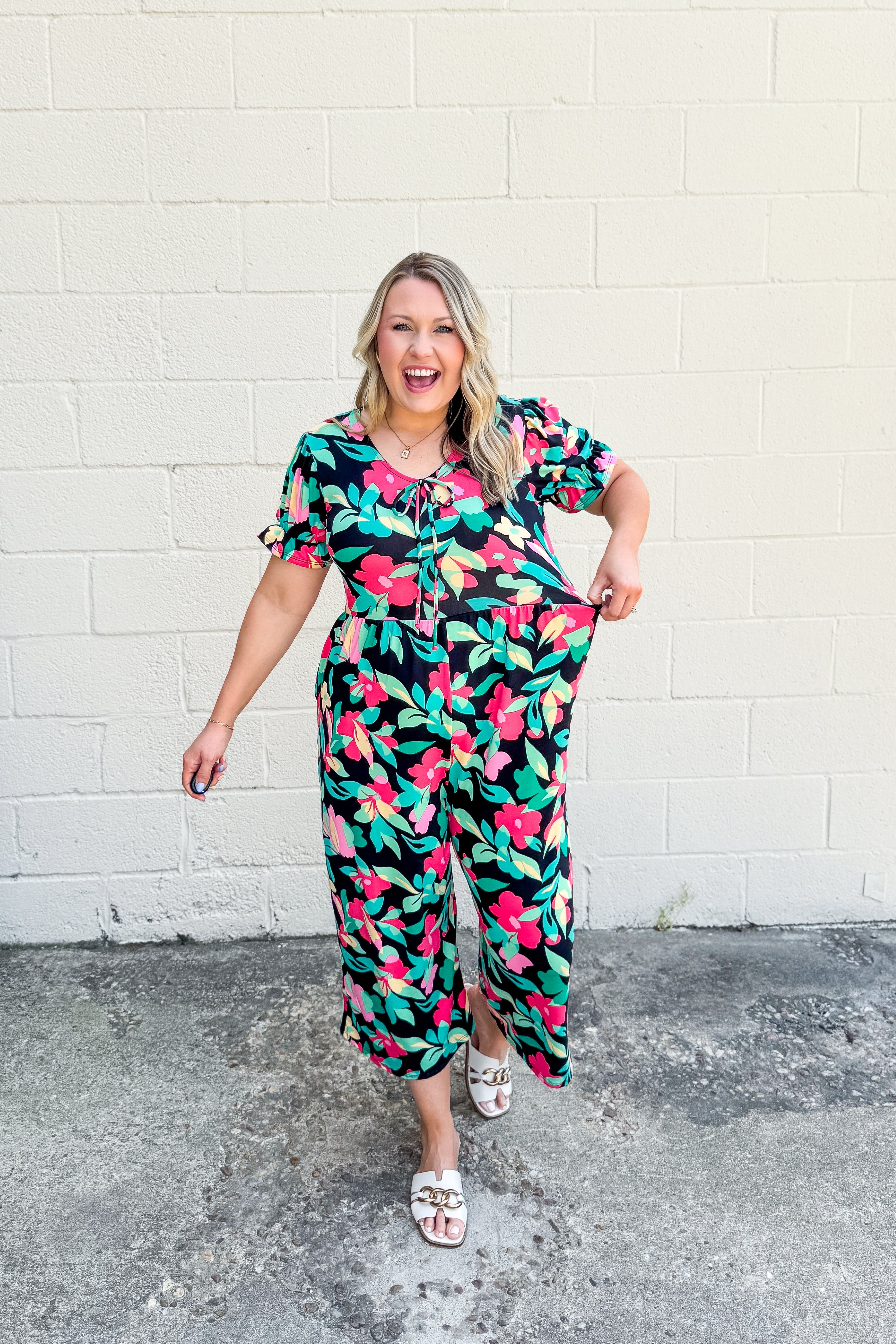 RESTOCK | Midnight Bloom Jumpsuit | Sew Southern Designs