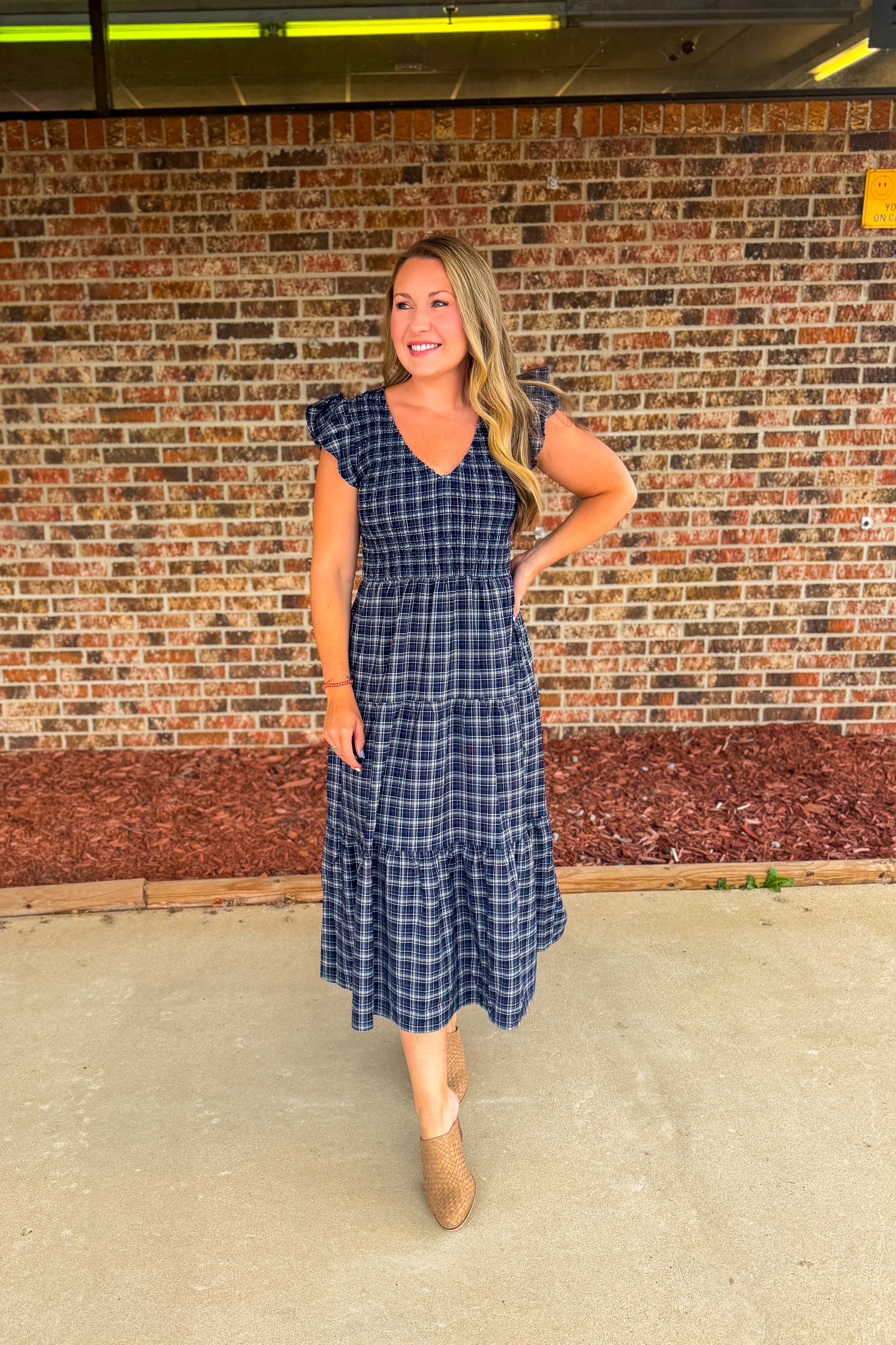 Country Lane Smocked Dress