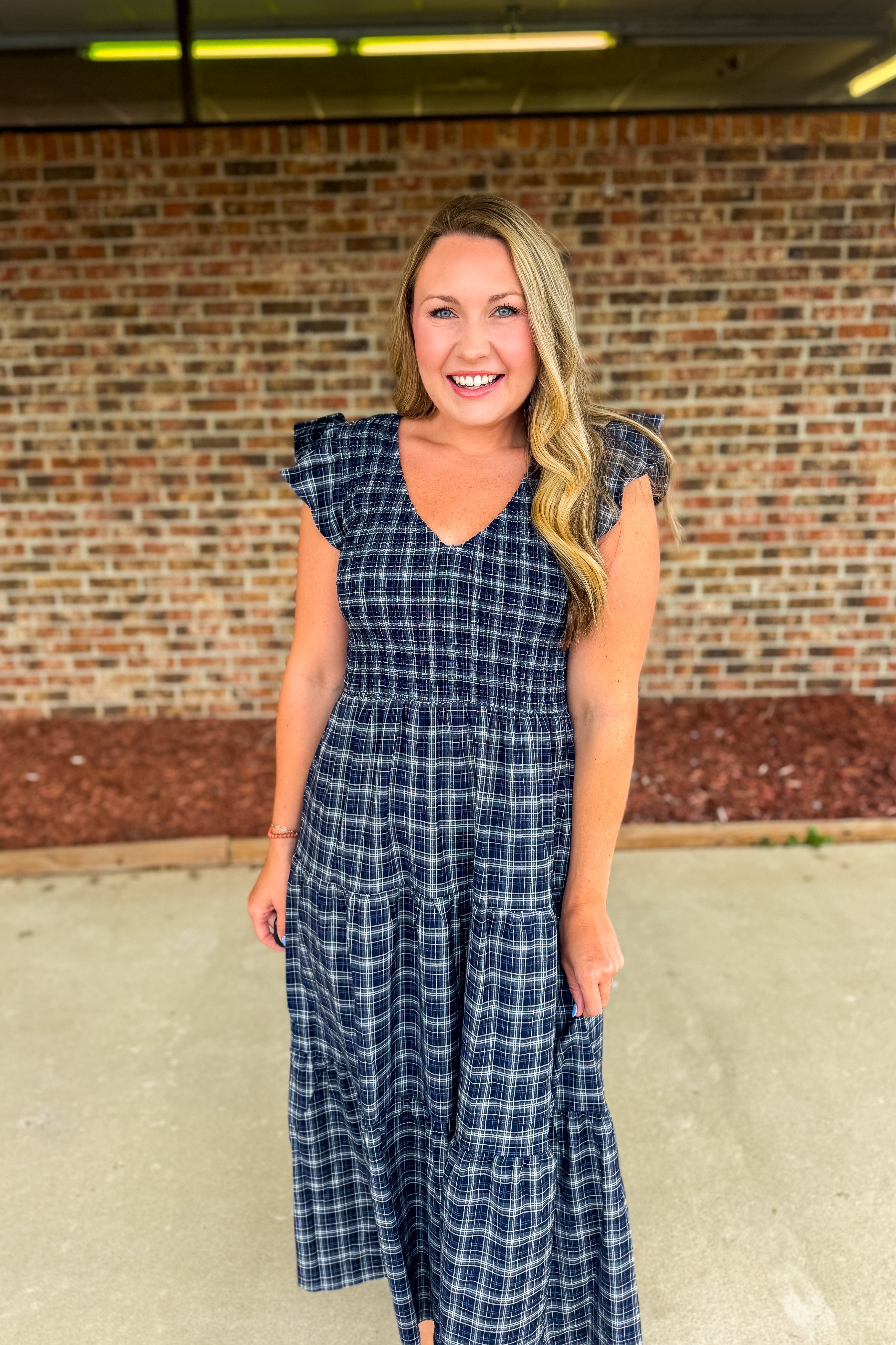 Country Lane Smocked Dress