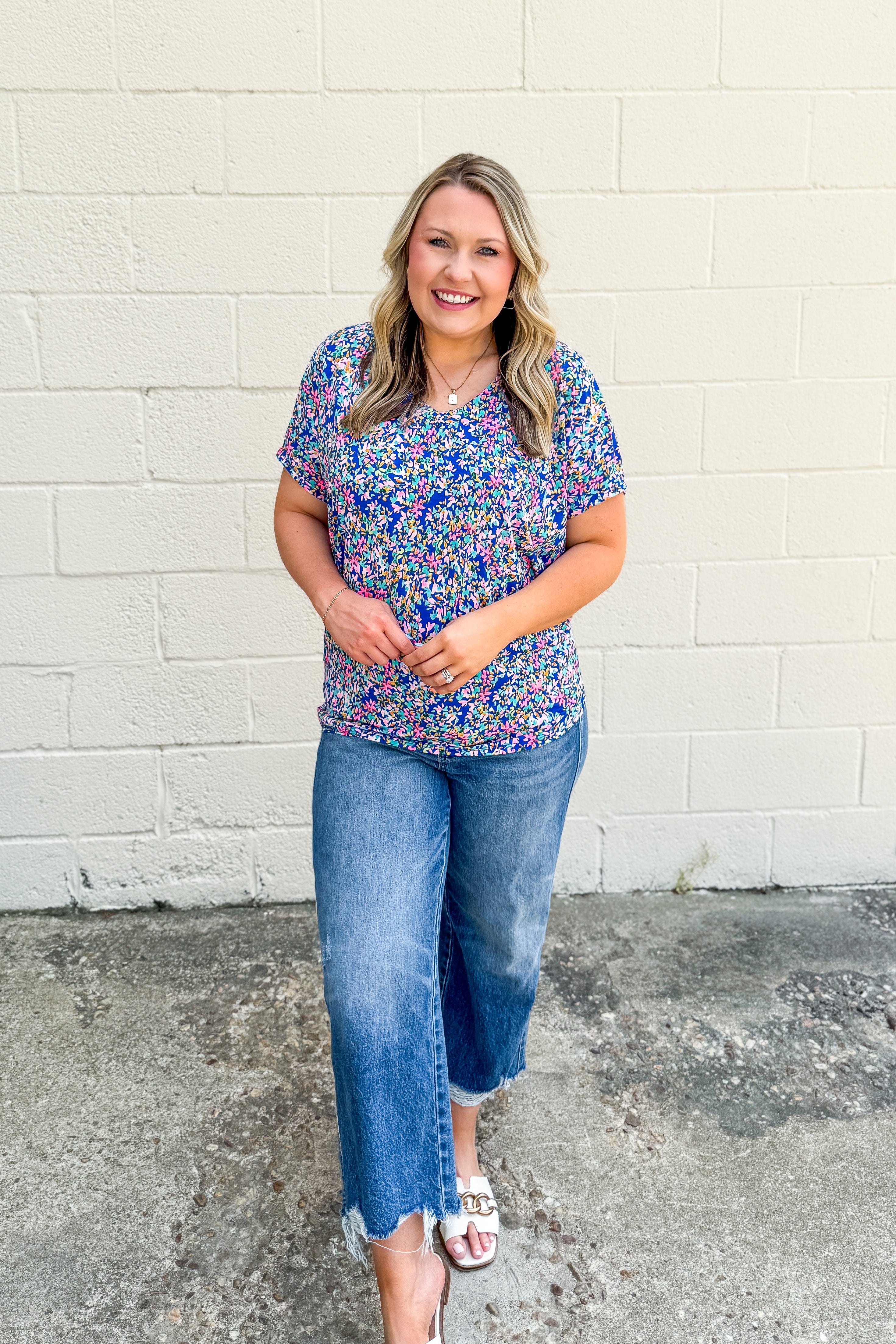 Delicate Days Floral Top
