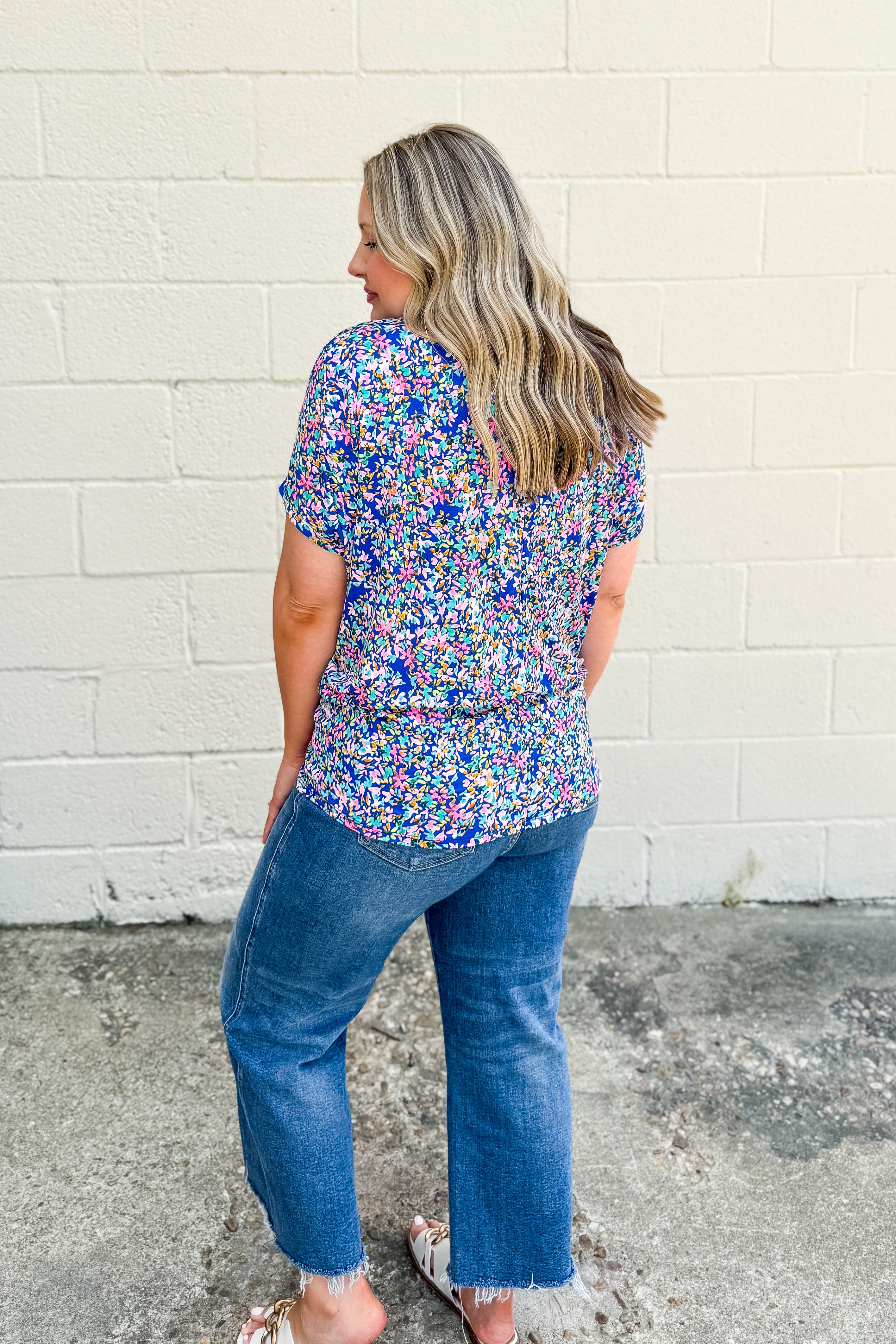 Delicate Days Floral Top