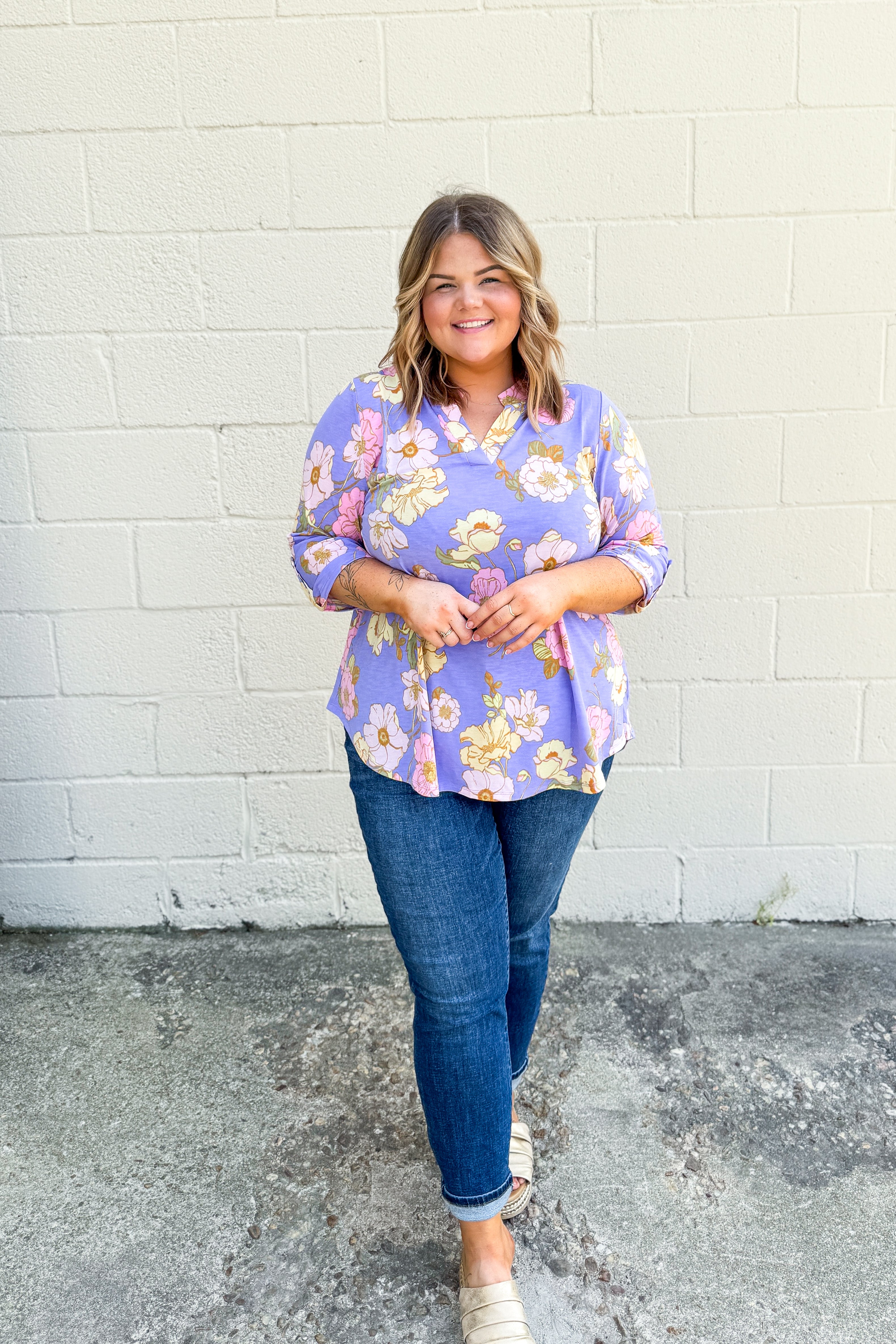 Botanic Babe Floral Liz Top