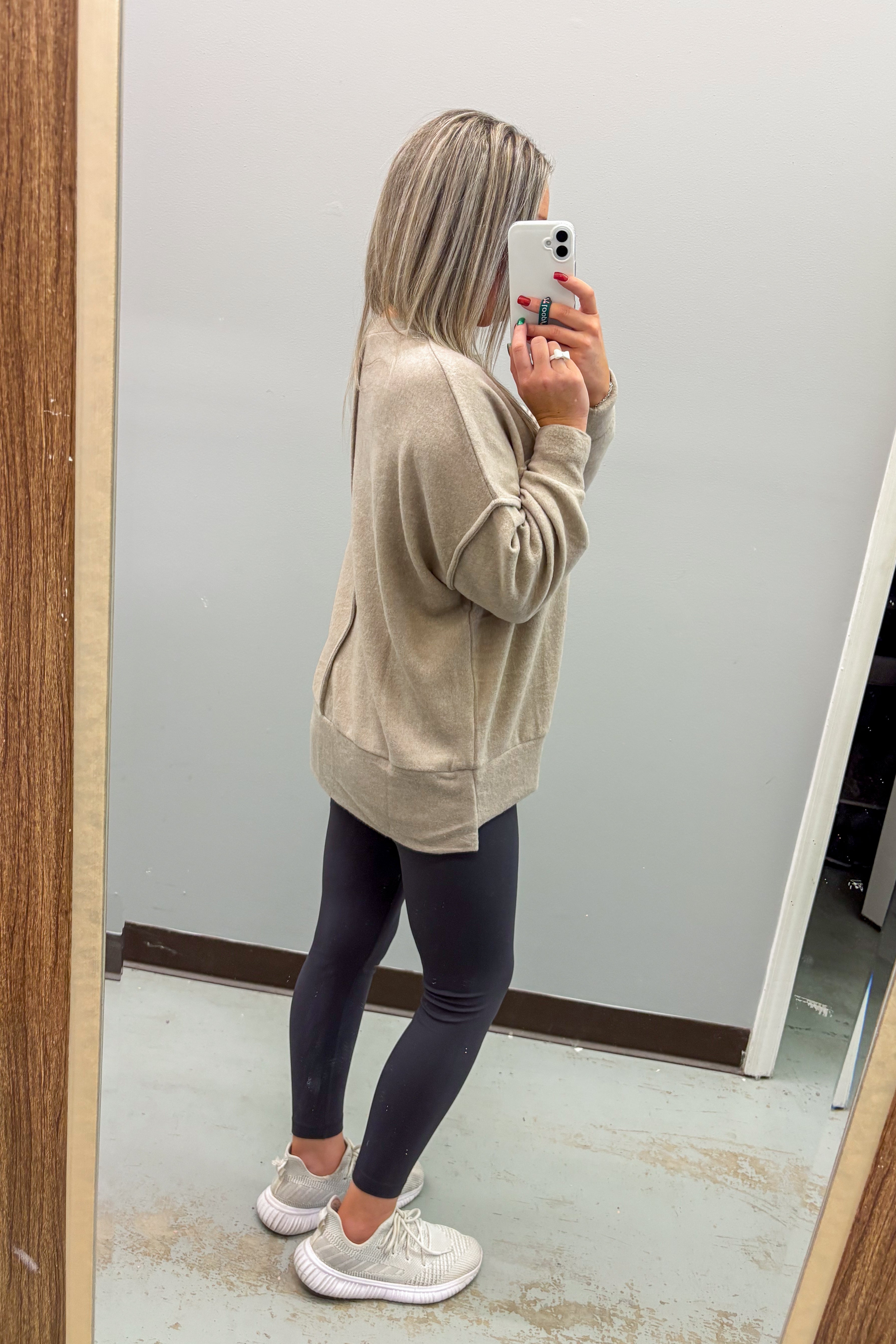 The Cassie Sweater Pullover, Ash Mocha