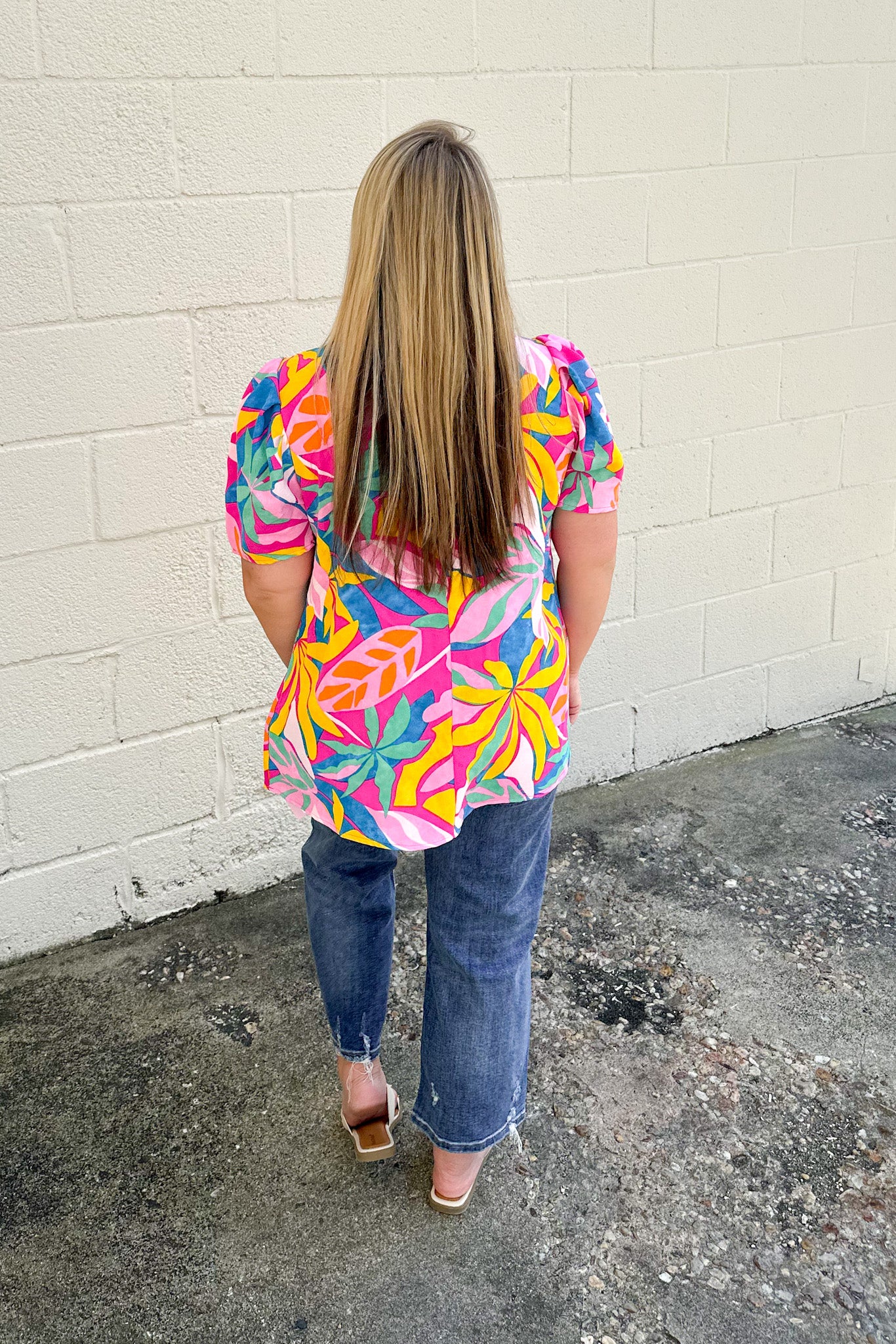 Stepping Out Floral Top