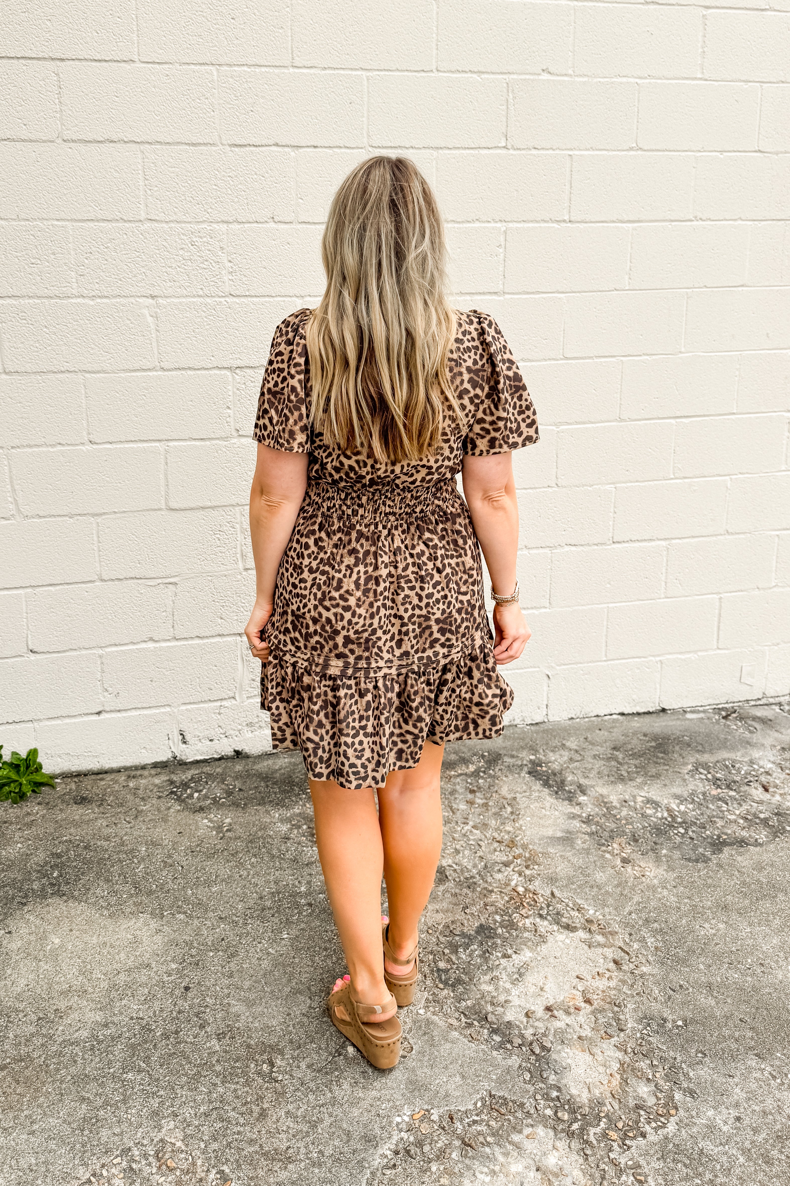 Prowl & Play Leopard Dress