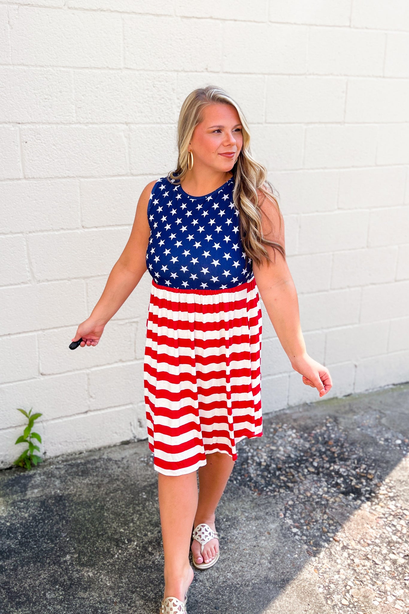 American Girl Patriotic Babydoll Dress